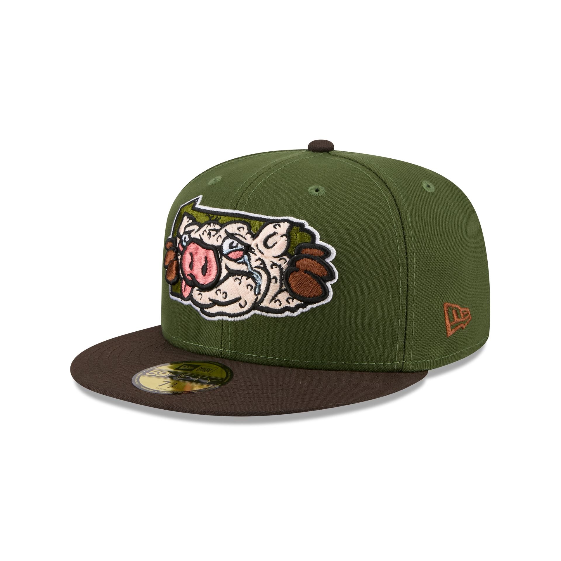 Lehigh Valley IronPigs Theme Night Green 59FIFTY Fitted Hat