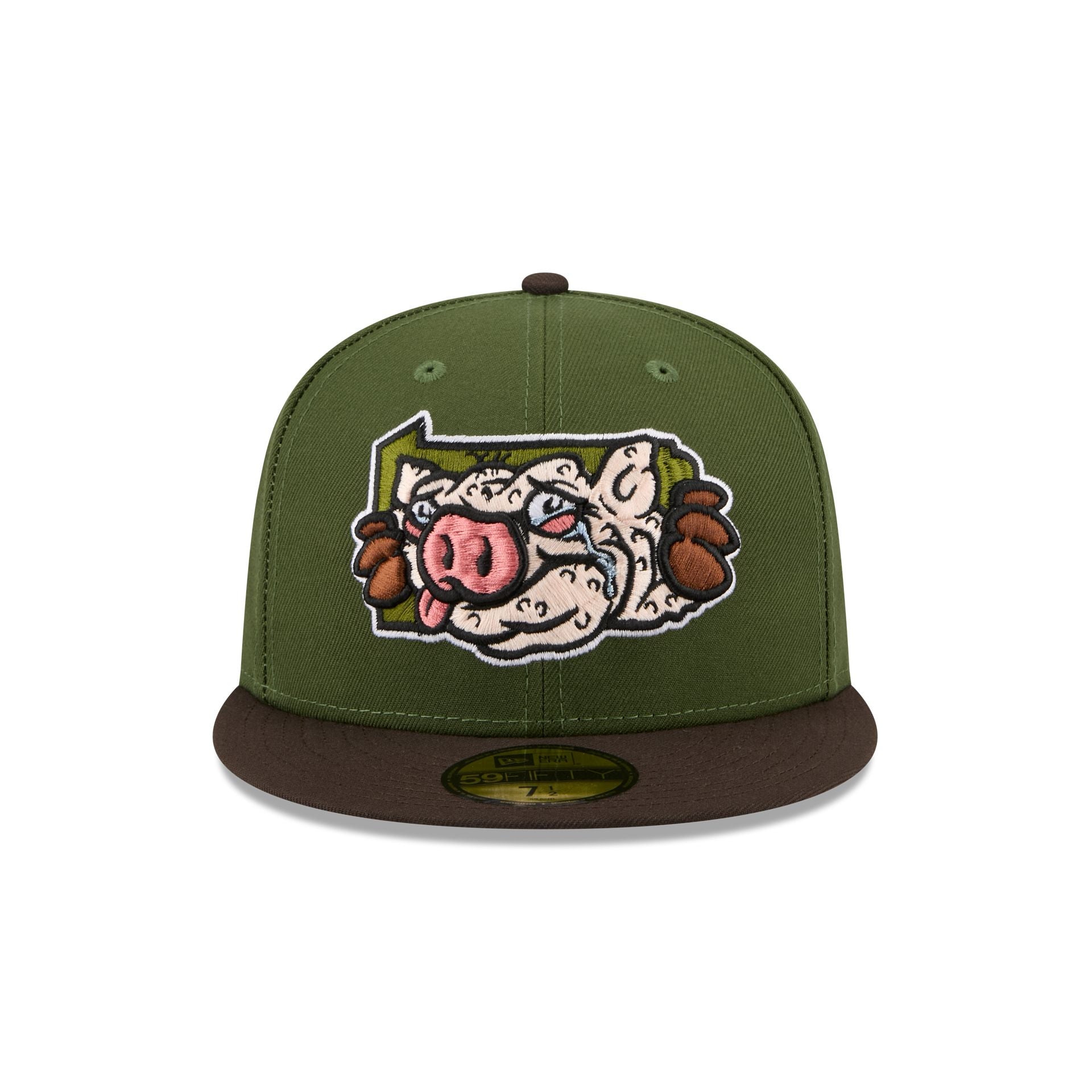 Lehigh Valley IronPigs Theme Night Green 59FIFTY Fitted Hat