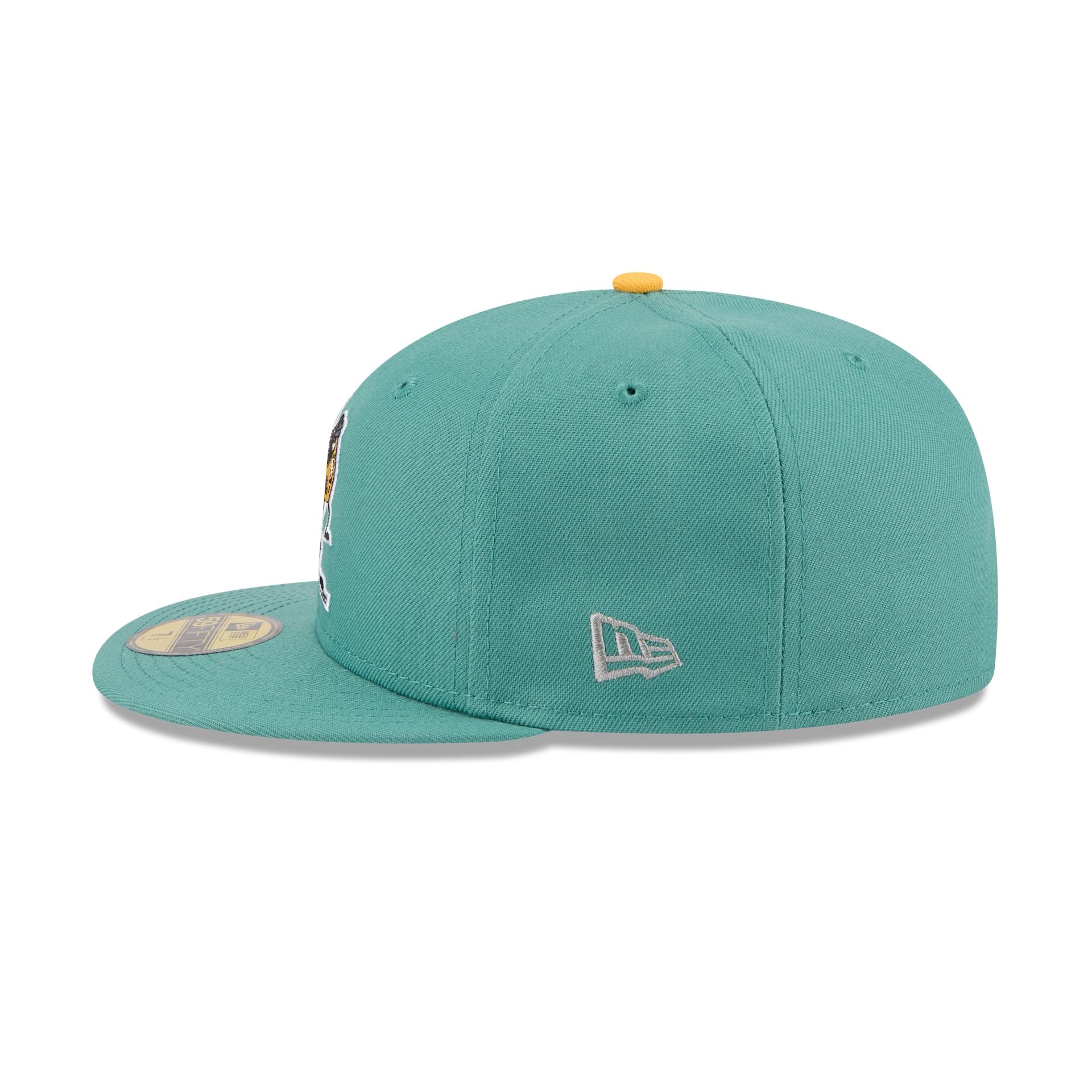 Worcester Red Sox Theme Night Light Green 59FIFTY Fitted Hat