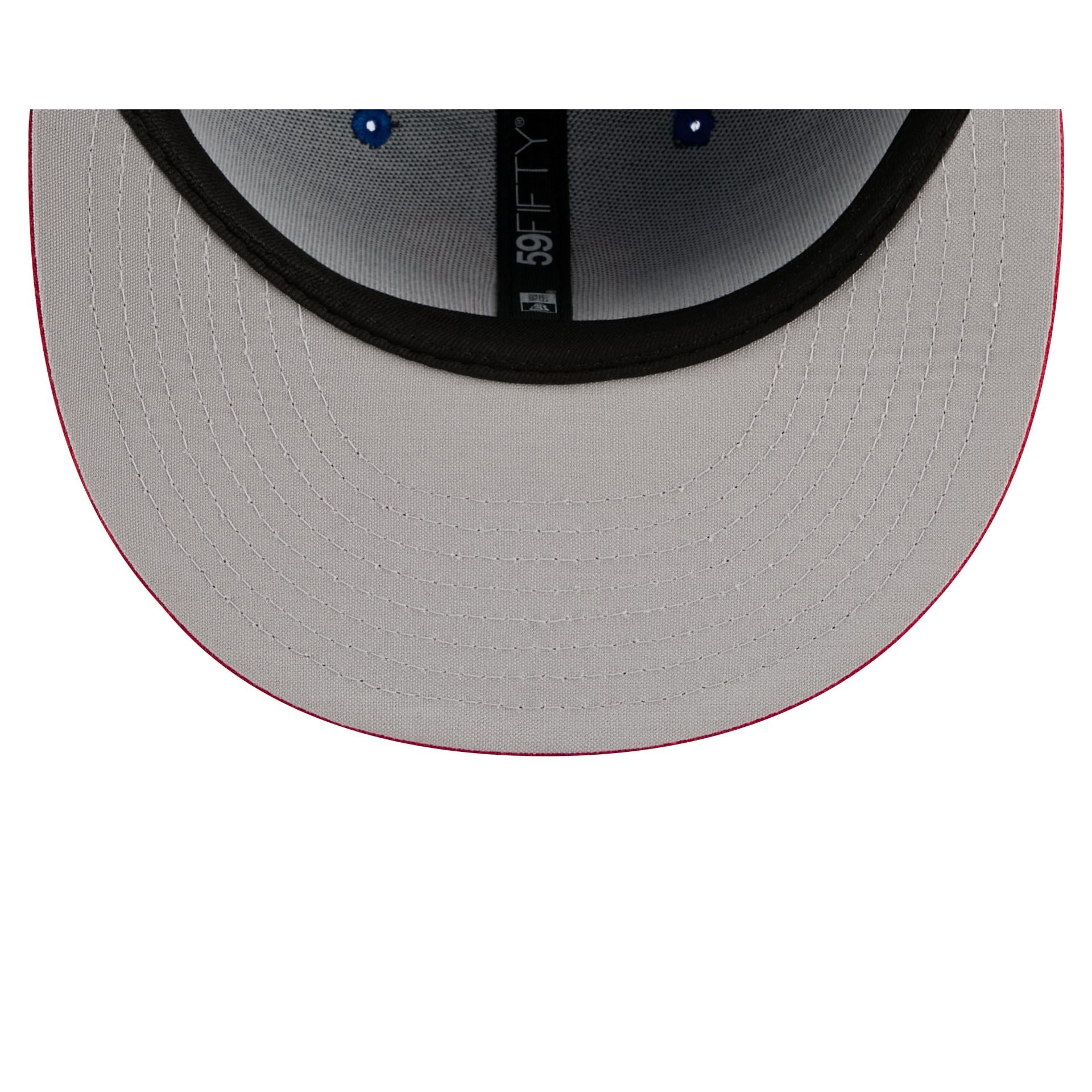 Rocket City Trash Pandas Theme Night Blue 59FIFTY Fitted Hat