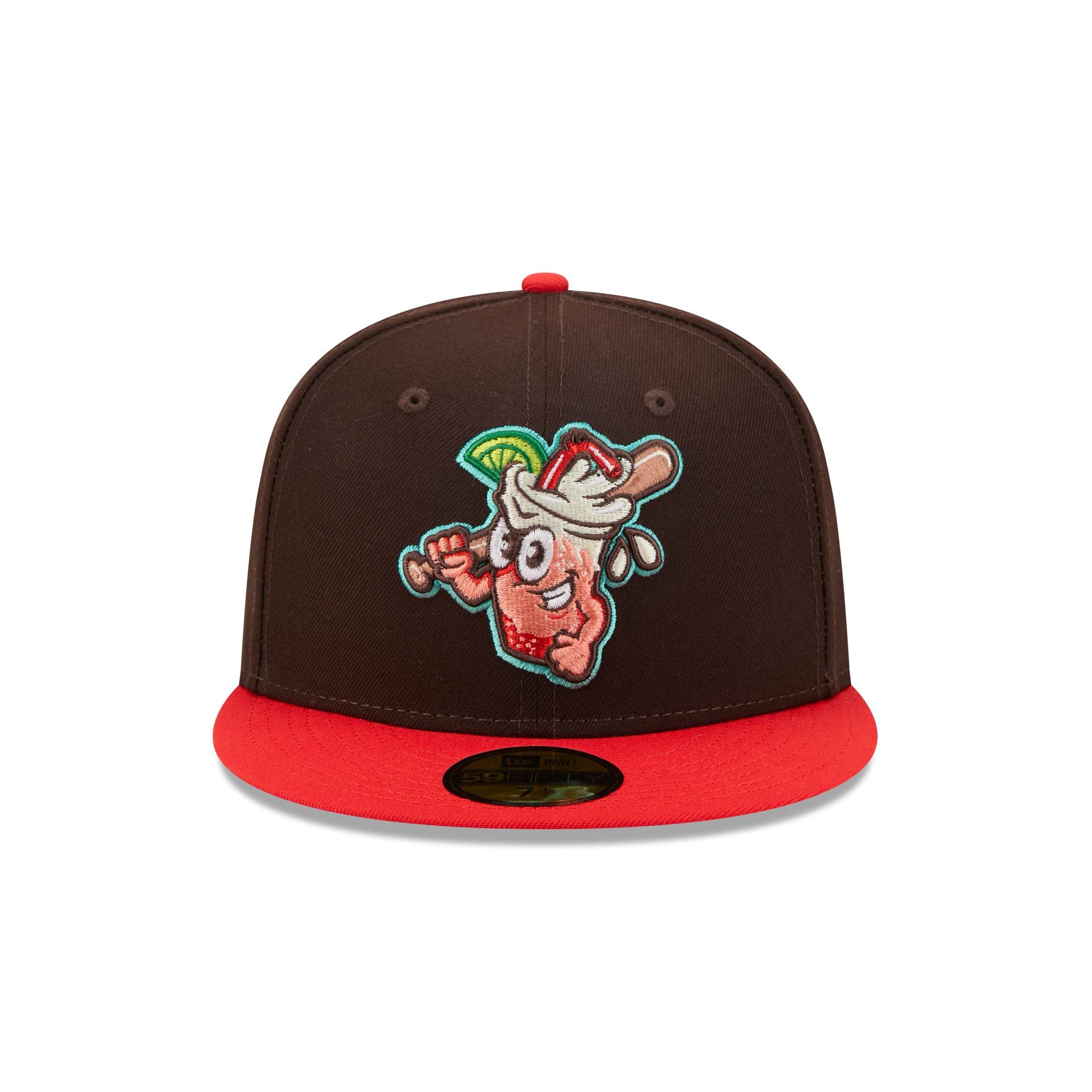Salt Lake Bees Theme Night Brown 59FIFTY Fitted Hat