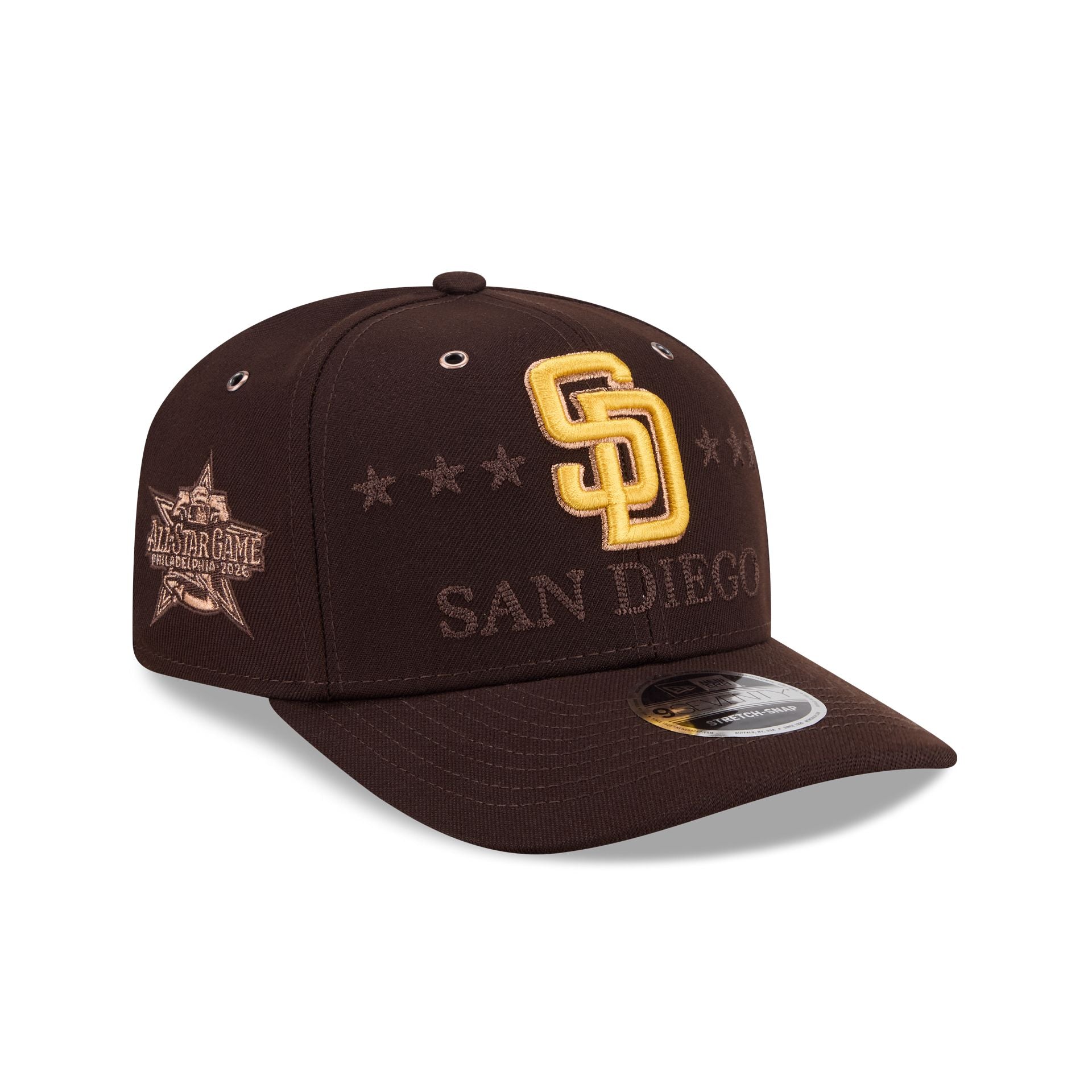 San Diego Padres 2026 All-Star Game 9SEVENTY Stretch-Snap Hat