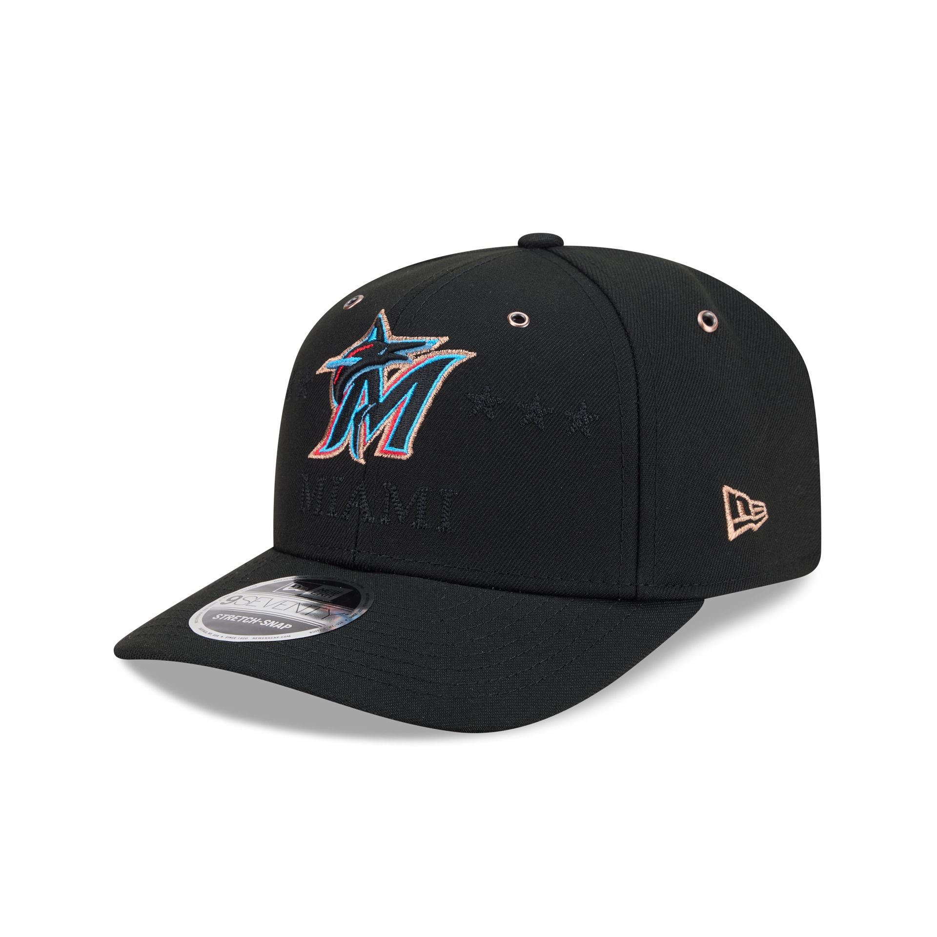 Miami Marlins 2026 All-Star Game 9SEVENTY Stretch-Snap Hat