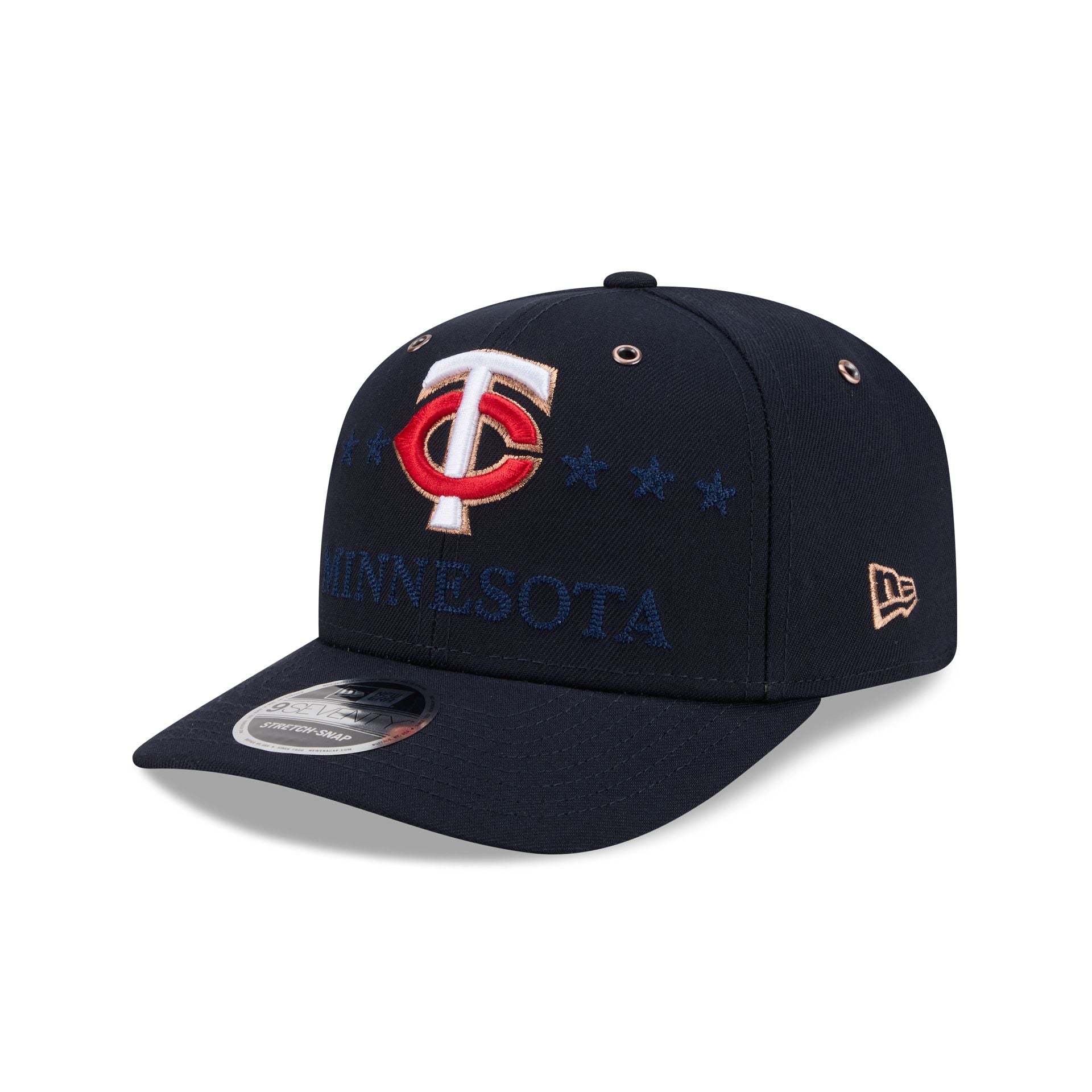 Minnesota Twins 2026 All-Star Game 9SEVENTY Stretch-Snap Hat – New