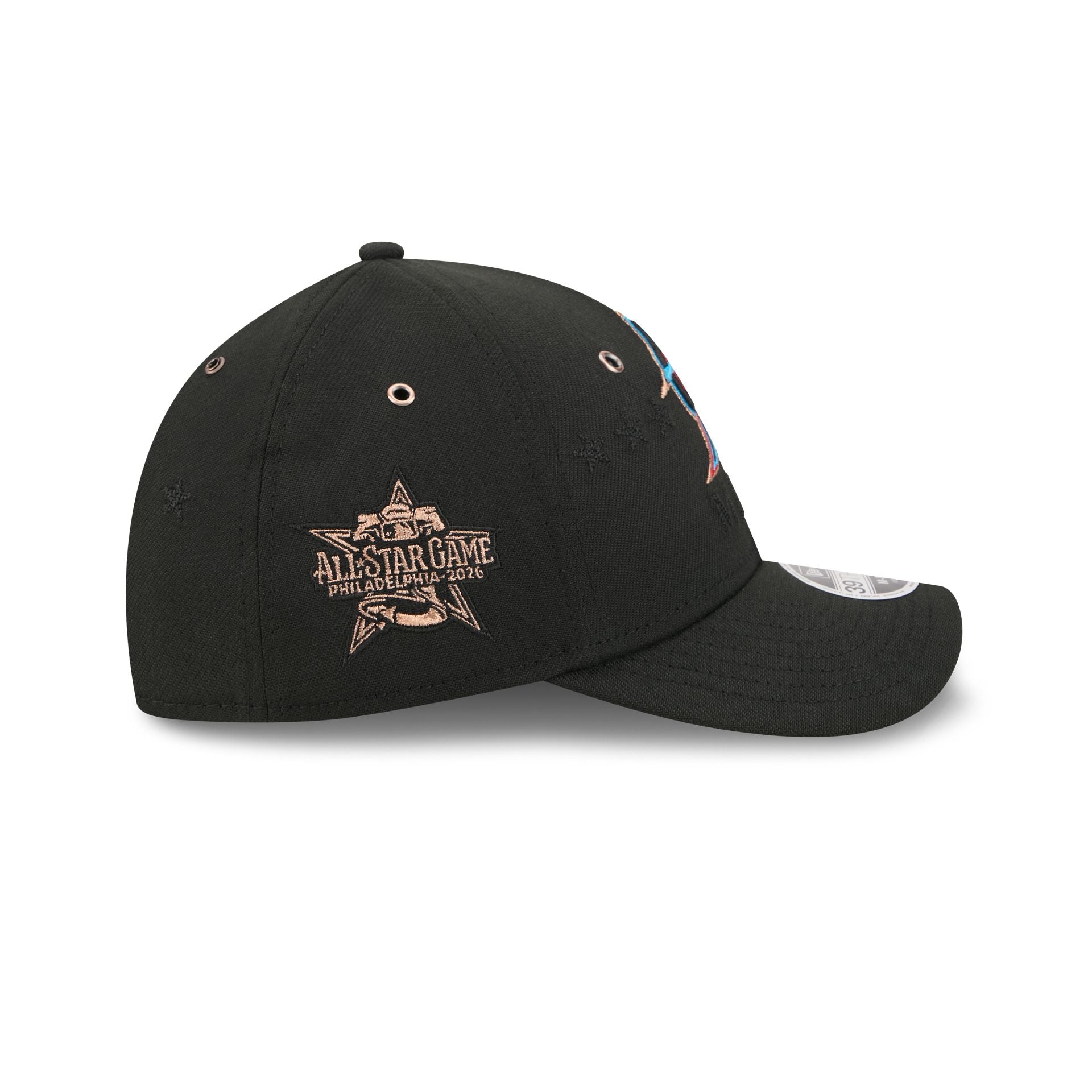 Miami Marlins 2026 All-Star Game 39THIRTY Stretch Fit Hat