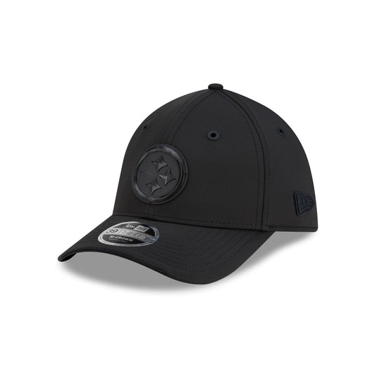Pittsburgh Steelers 2026 Sideline Black 39THIRTY M-Crown Stretch Fit Hat