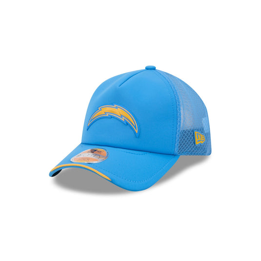 Los Angeles Chargers 2026 Sideline 9FORTY APEX Trucker Hat - New Era Cap