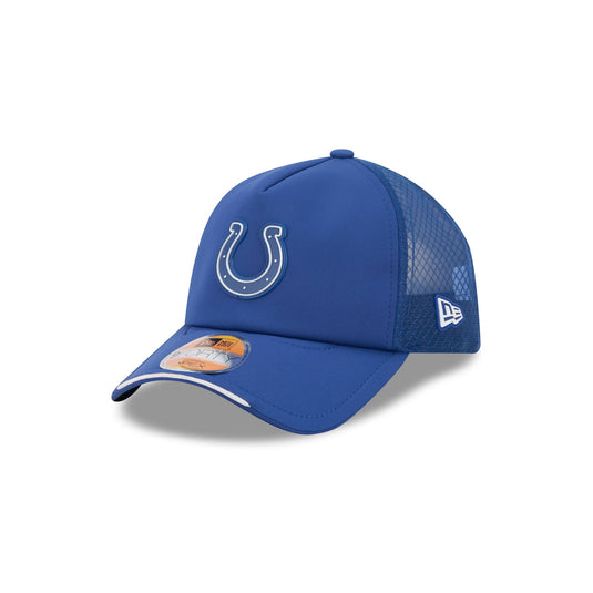 Indianapolis Colts 2026 Sideline 9FORTY APEX Trucker Hat