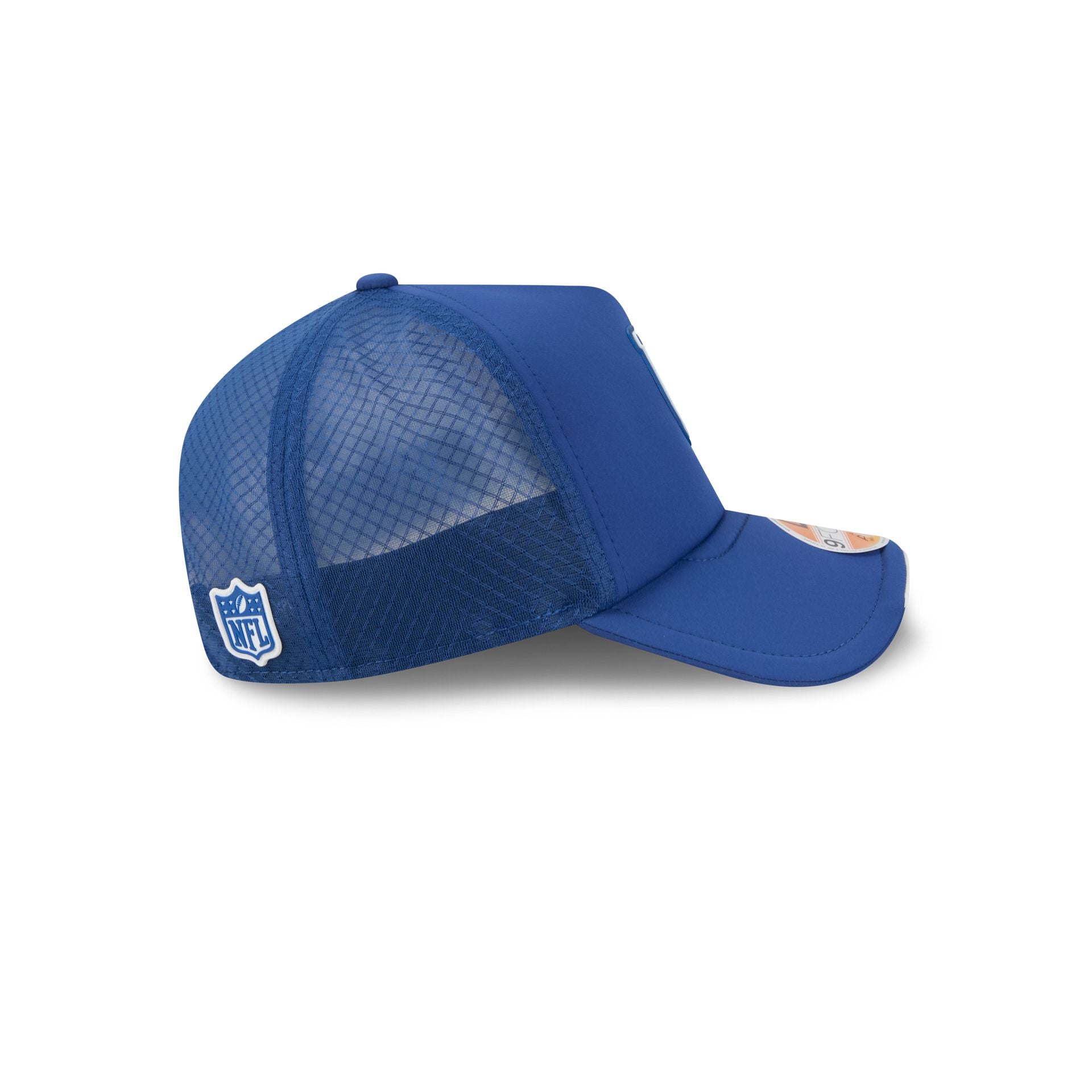 Indianapolis Colts 2026 Sideline 9FORTY APEX Trucker Hat
