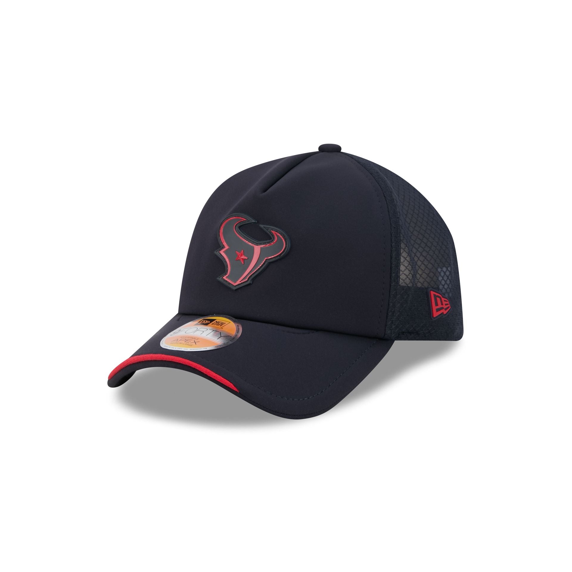 Houston Texans 2026 Sideline 9FORTY APEX Trucker Hat