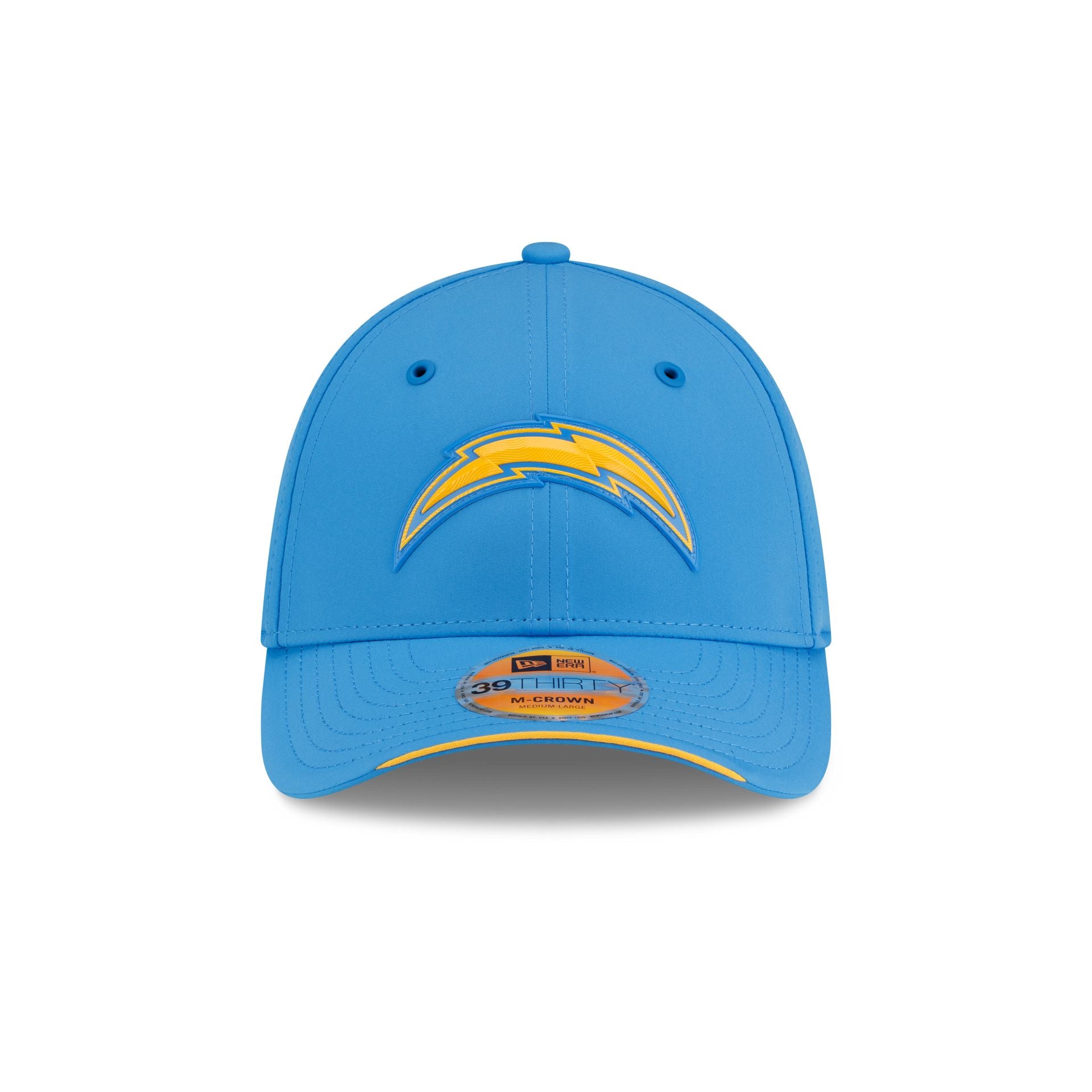 Los Angeles Chargers 2026 Sideline 39THIRTY M-Crown Stretch Fit Hat
