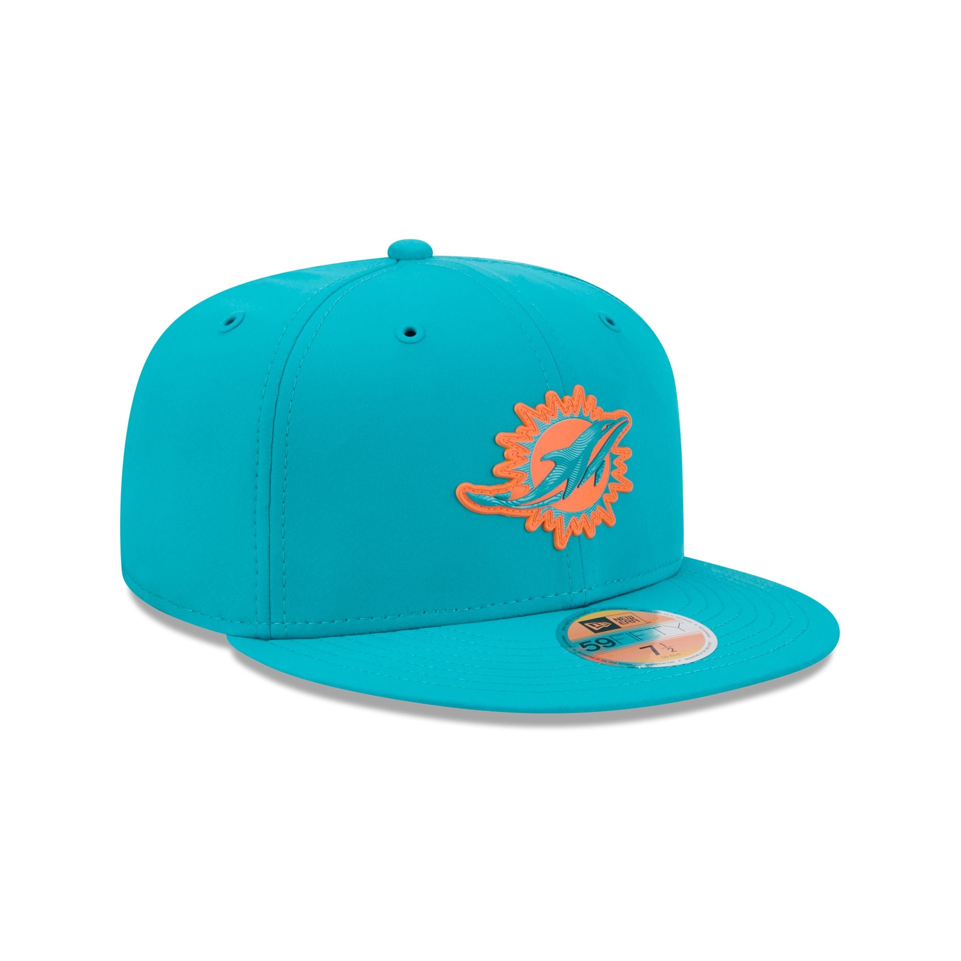 Miami Dolphins 2026 Sideline 59FIFTY Fitted Hat