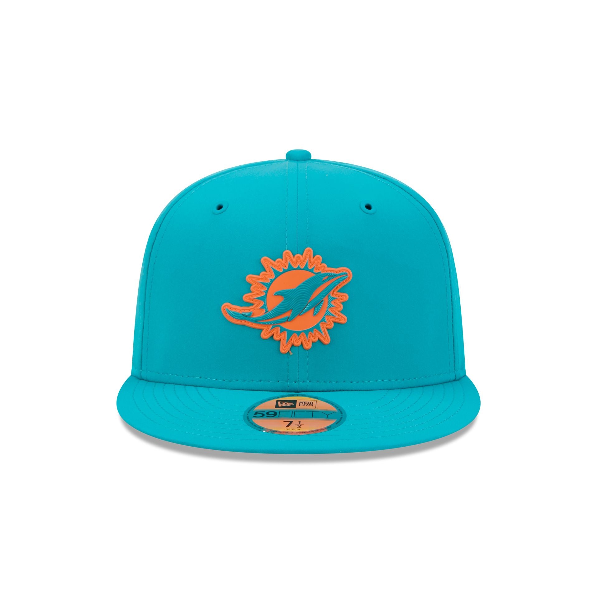Miami Dolphins 2026 Sideline 59FIFTY Fitted Hat