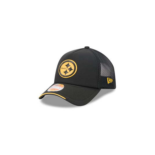 Pittsburgh Steelers 2026 Sideline Kids 9FORTY APEX Trucker Hat - New Era Cap