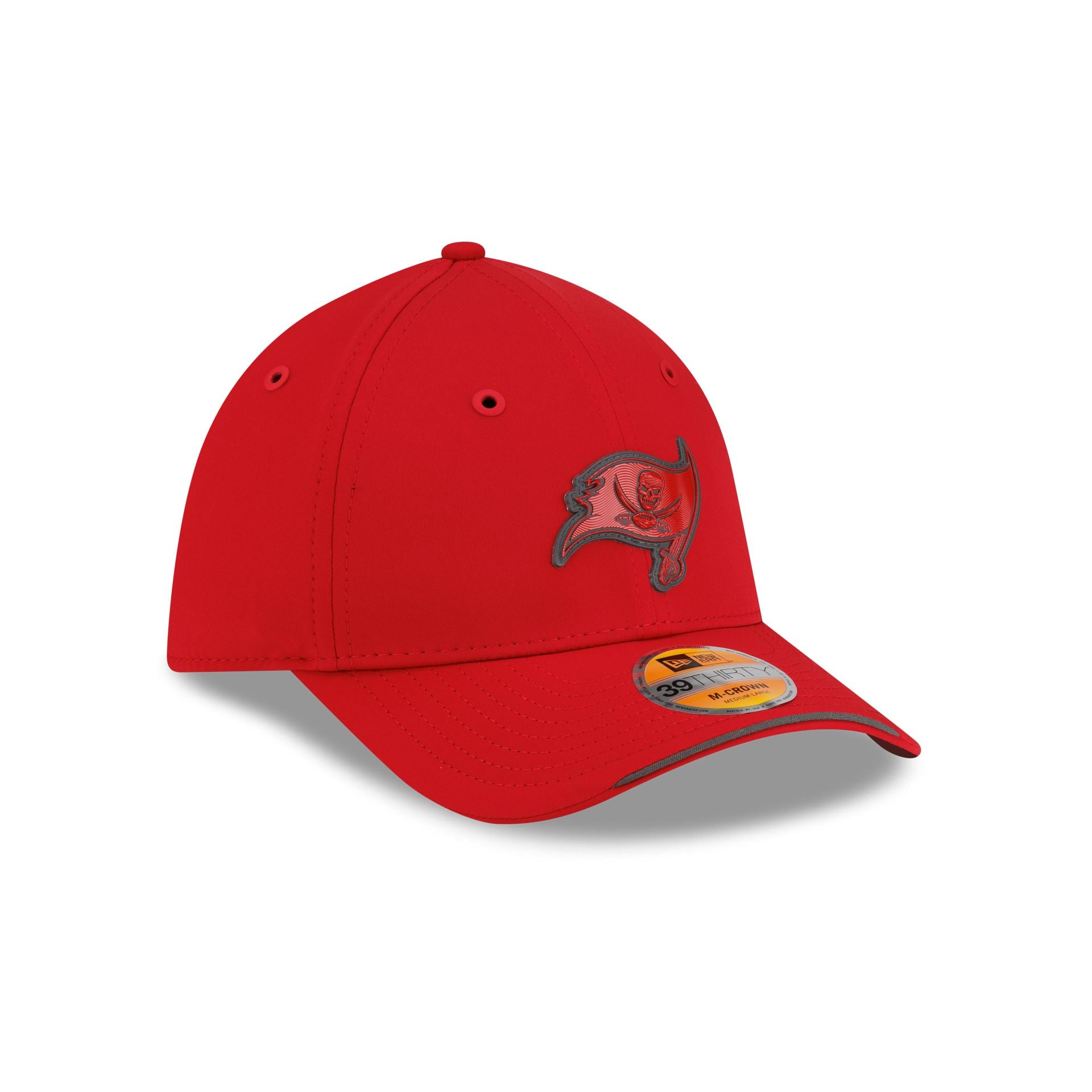 Tampa Bay Buccaneers 2026 Sideline 39THIRTY M-Crown Stretch Fit
