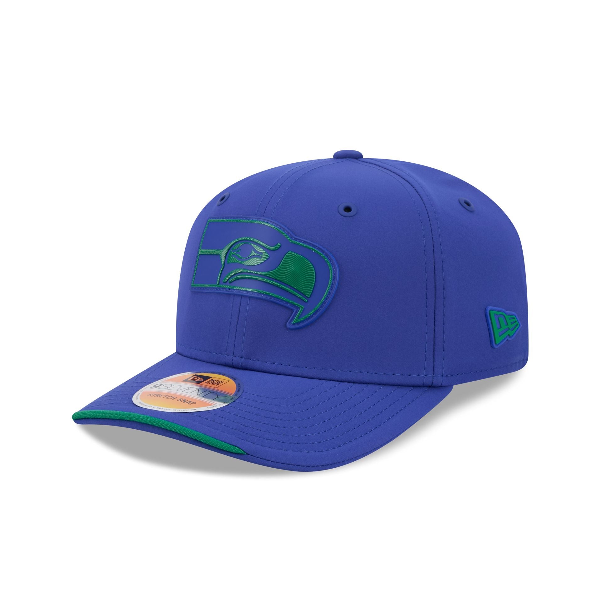 Seattle Seahawks 2026 Sideline Historic 9SEVENTY Stretch-Snap Hat