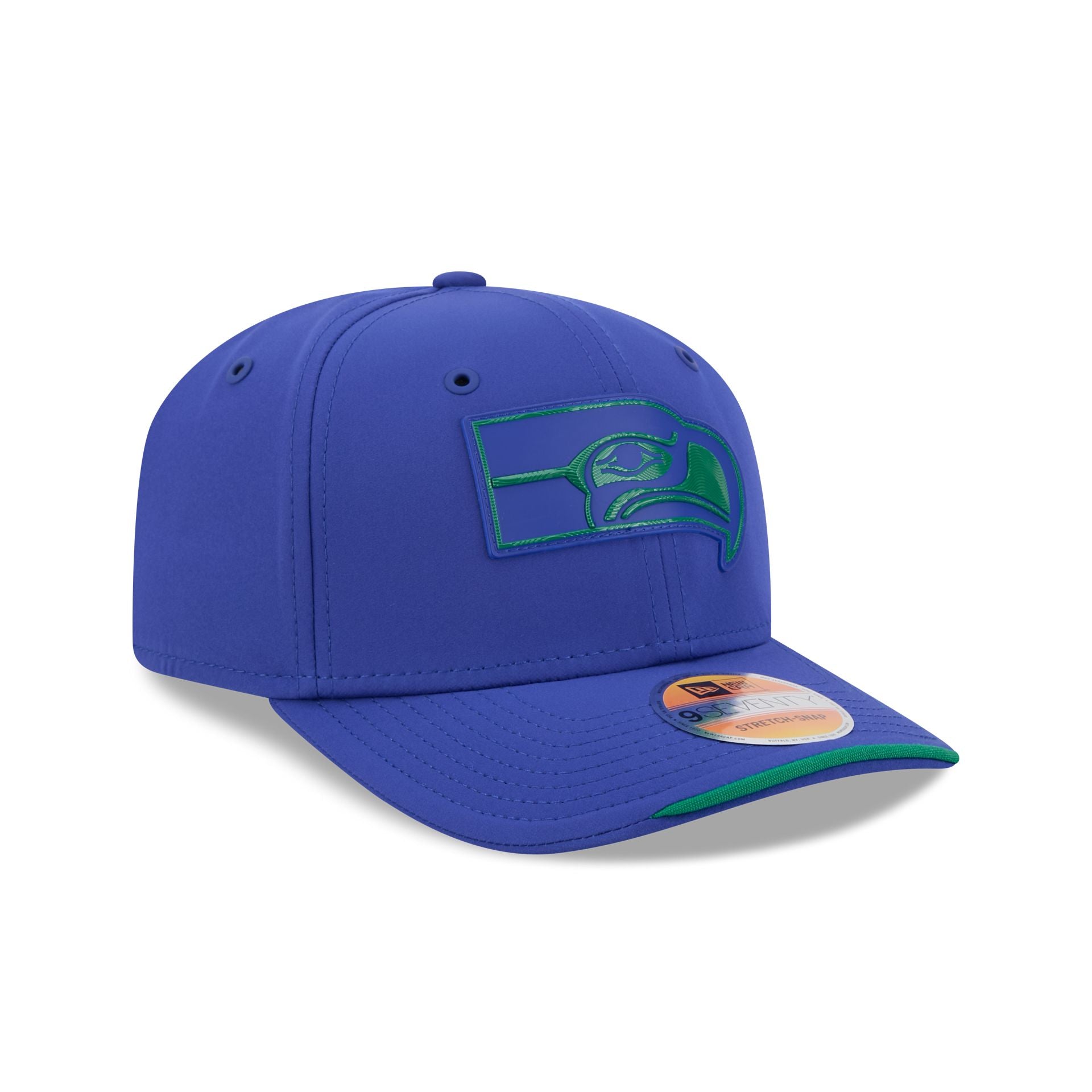 Seattle Seahawks 2026 Sideline Historic 9SEVENTY Stretch-Snap Hat