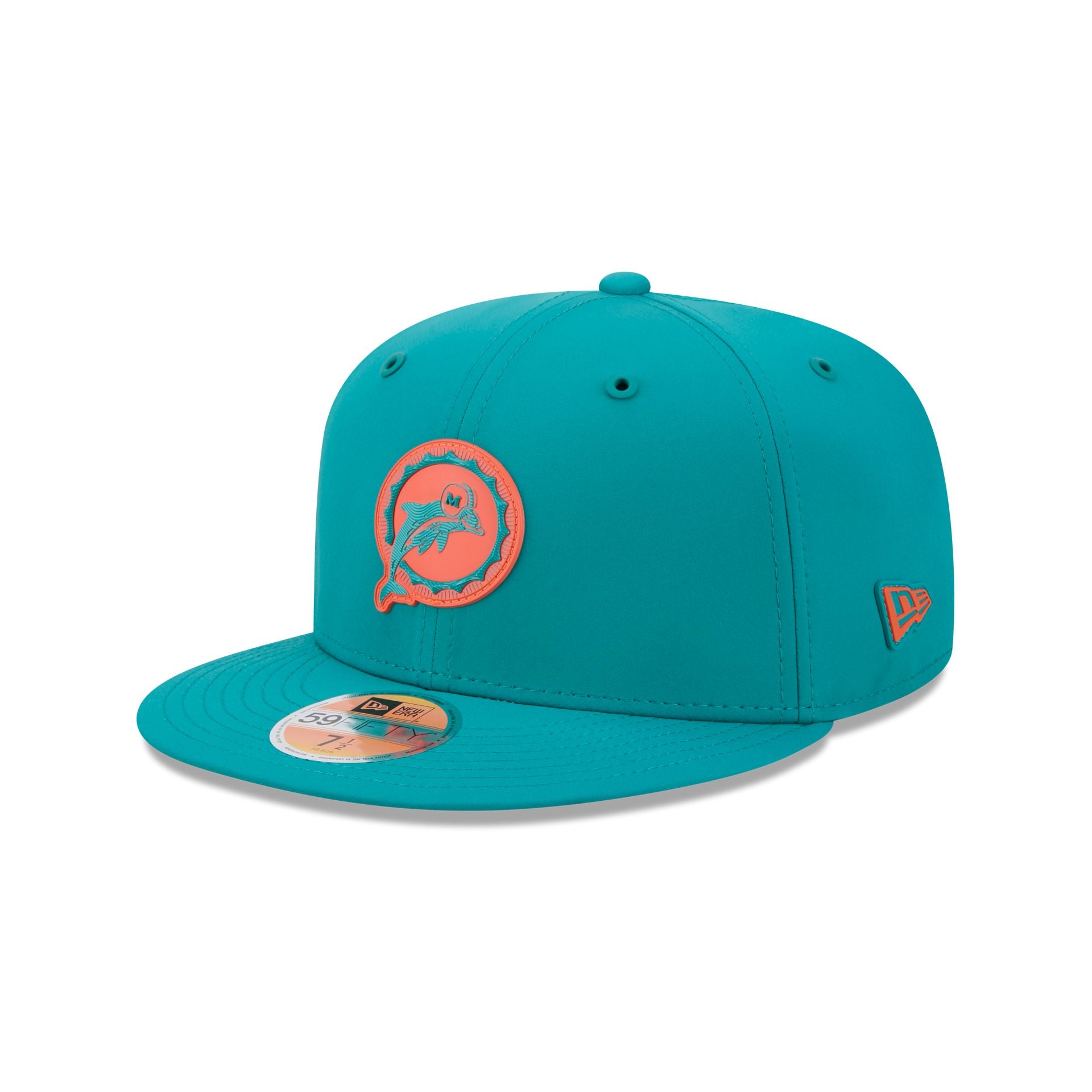 Miami Dolphins 2026 Sideline Historic 59FIFTY Fitted Hat