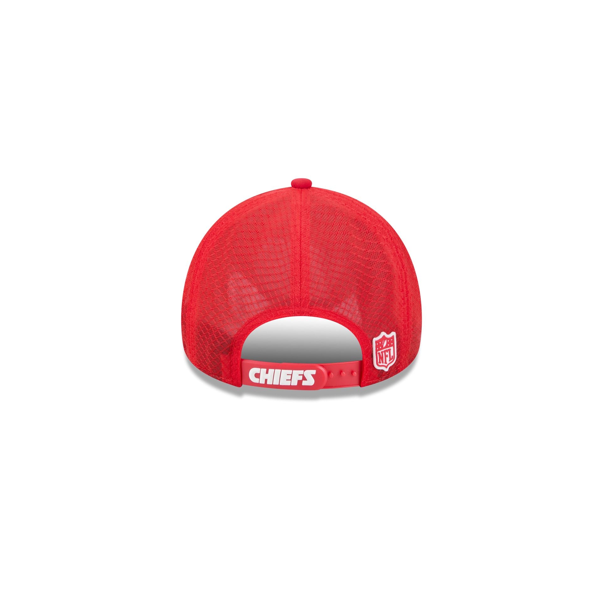 Kansas City Chiefs 2026 Sideline Kids 9FORTY APEX Trucker Hat
