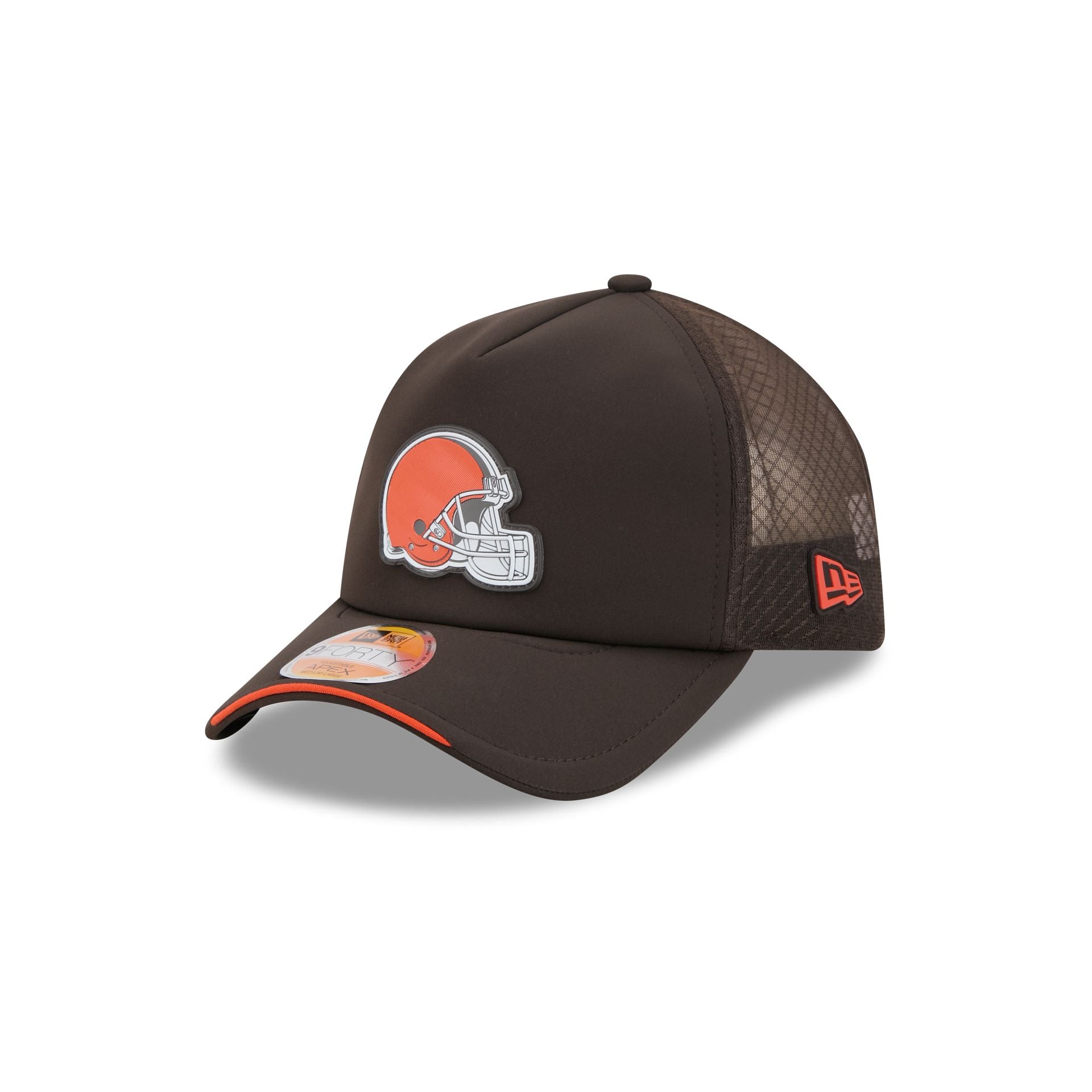 Cleveland Browns 2026 Sideline 9FORTY APEX Trucker Hat