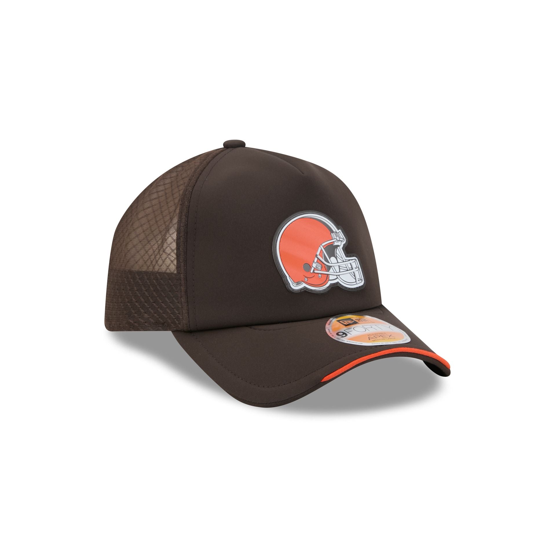 Cleveland Browns 2026 Sideline 9FORTY APEX Trucker Hat