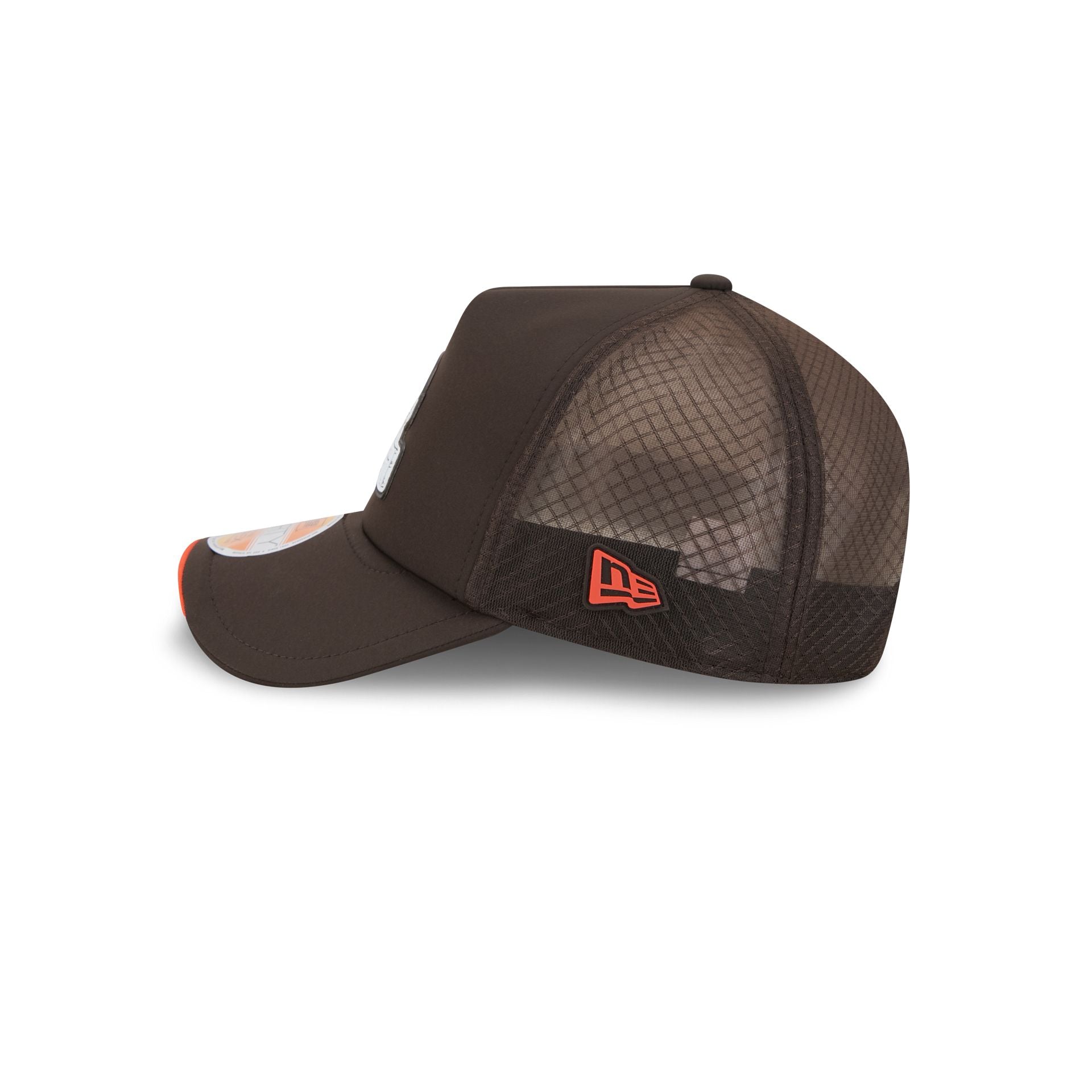 Cleveland Browns 2026 Sideline 9FORTY APEX Trucker Hat