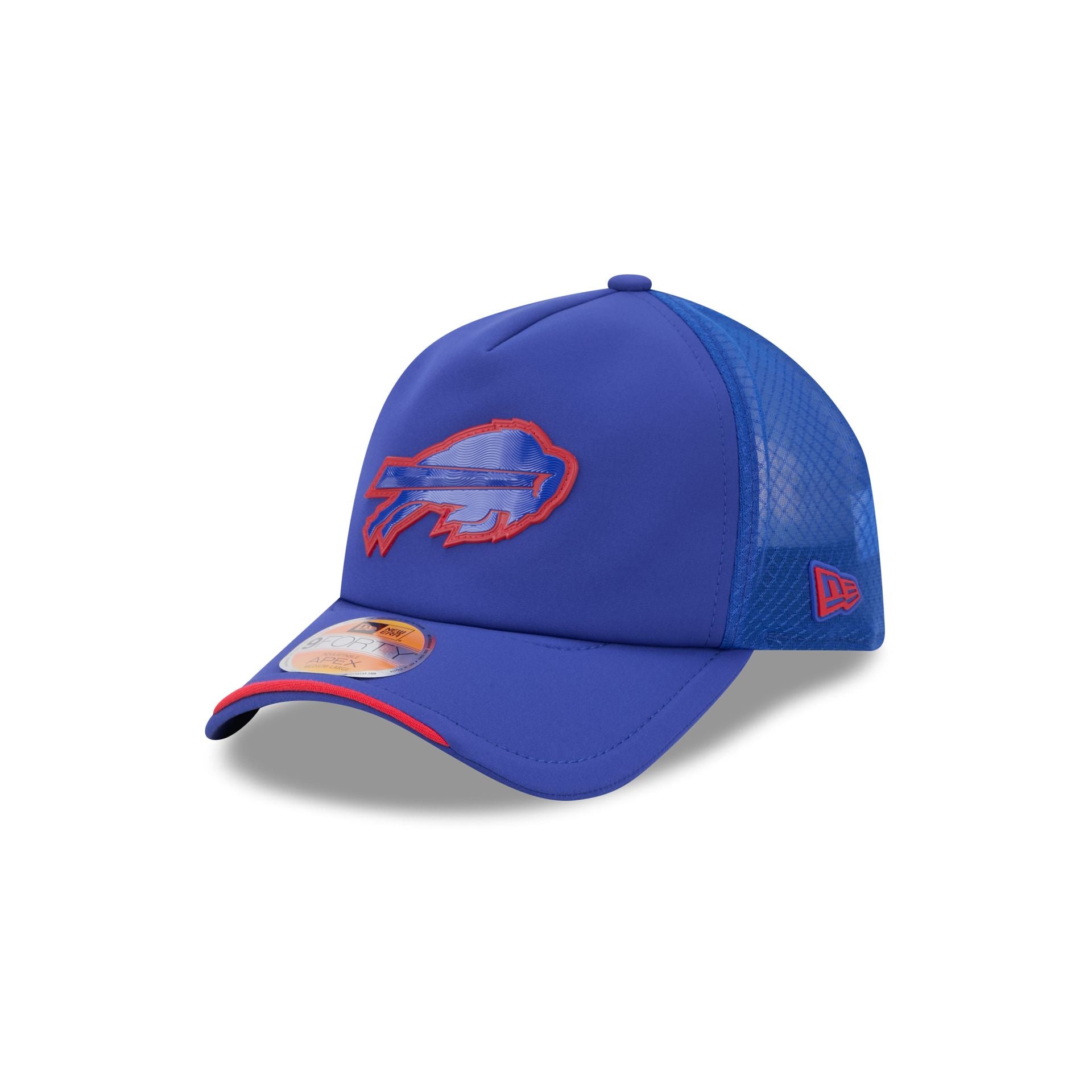 Buffalo Bills 2026 Sideline 9FORTY APEX Trucker Hat