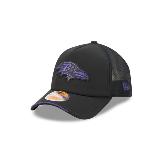 Baltimore Ravens 2026 Sideline 9FORTY APEX Trucker Hat - New Era Cap