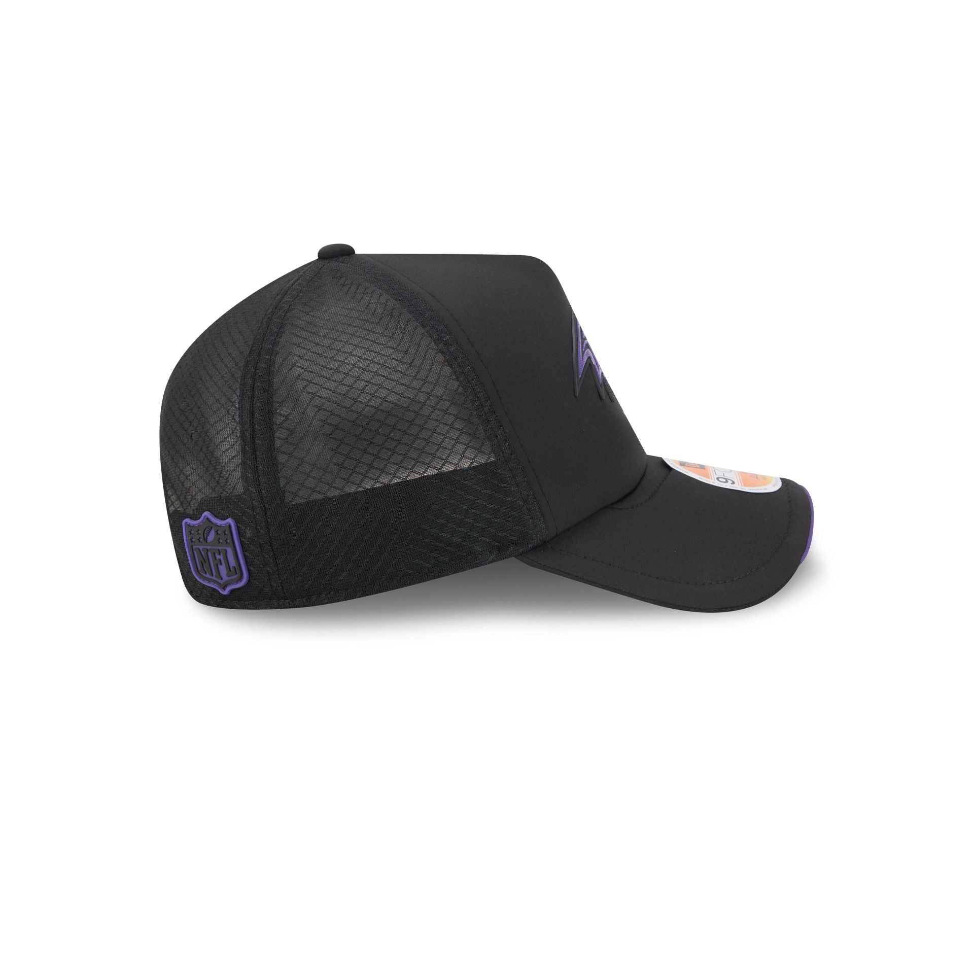 Baltimore Ravens 2026 Sideline 9FORTY APEX Trucker Hat