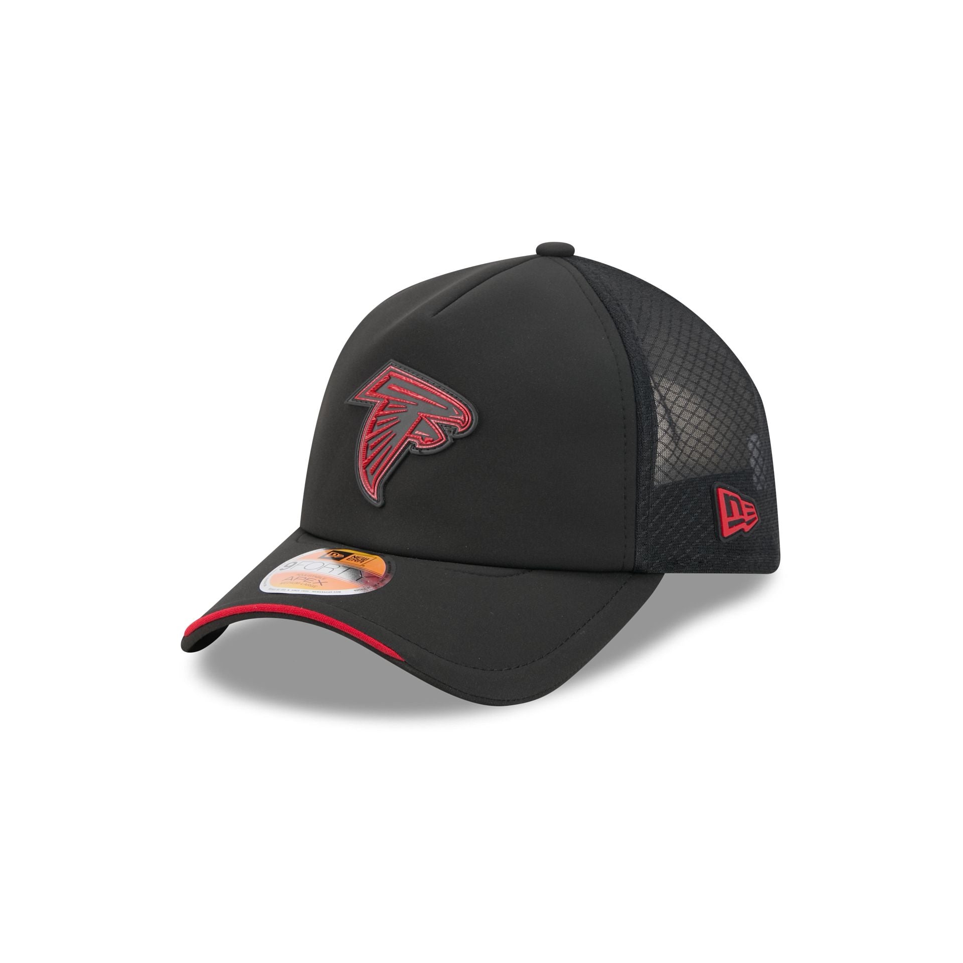 Atlanta Falcons 2026 Sideline 9FORTY APEX Trucker Hat