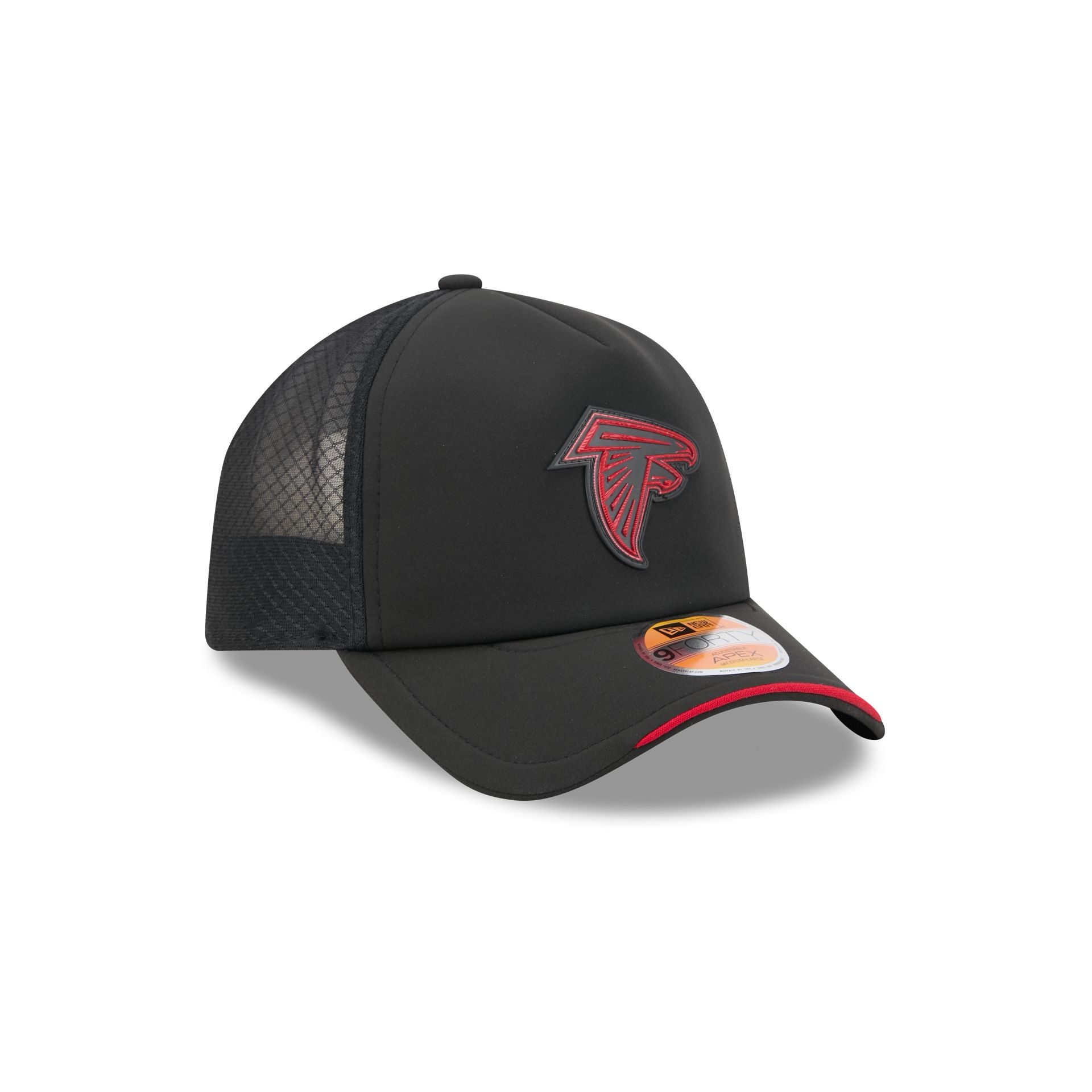 Atlanta Falcons 2026 Sideline 9FORTY APEX Trucker Hat