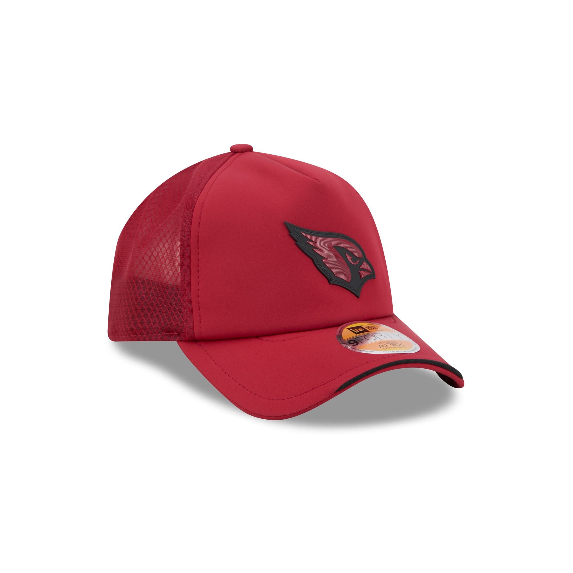 Arizona Cardinals 2026 Sideline 9FORTY APEX Trucker Hat