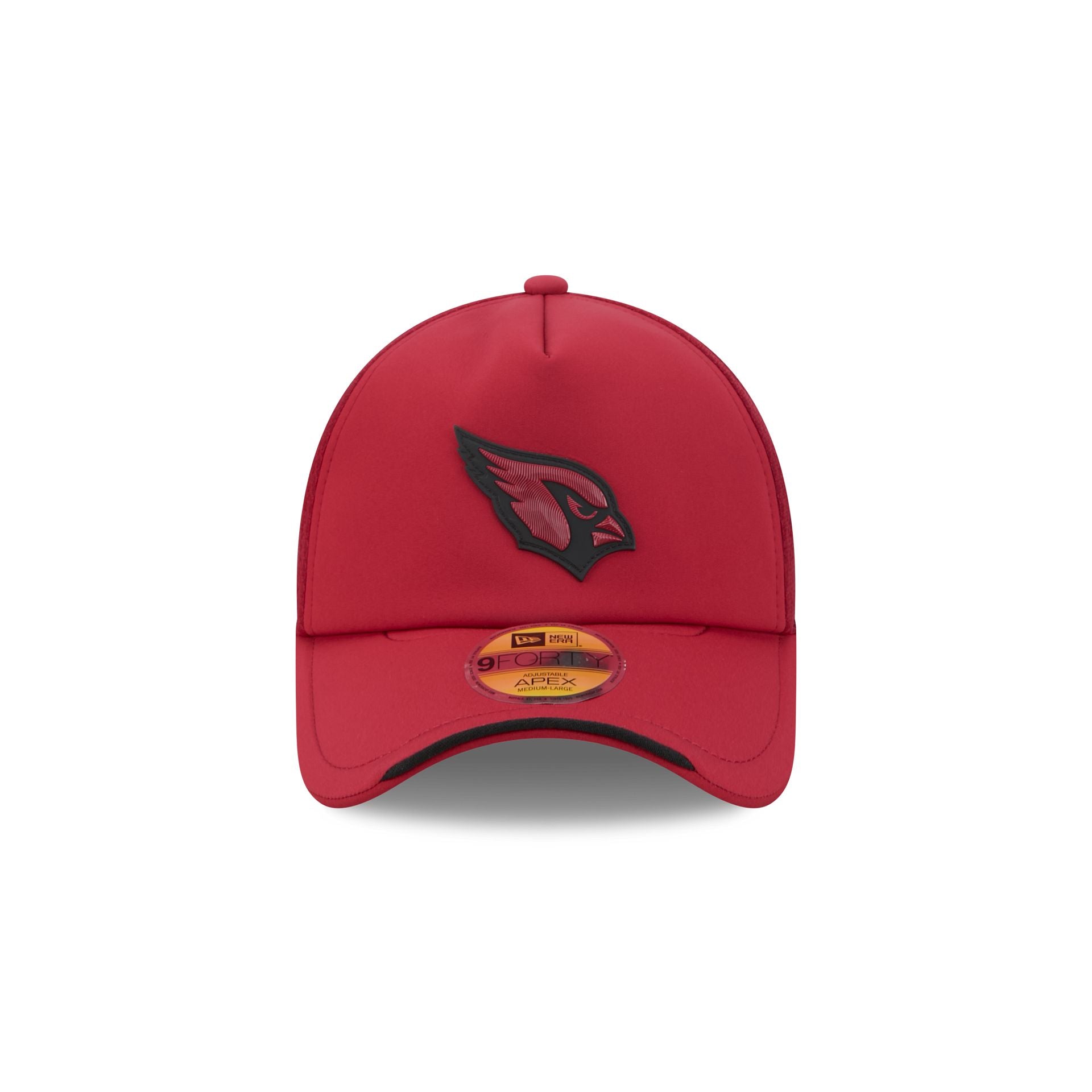 Arizona Cardinals 2026 Sideline 9FORTY APEX Trucker Hat