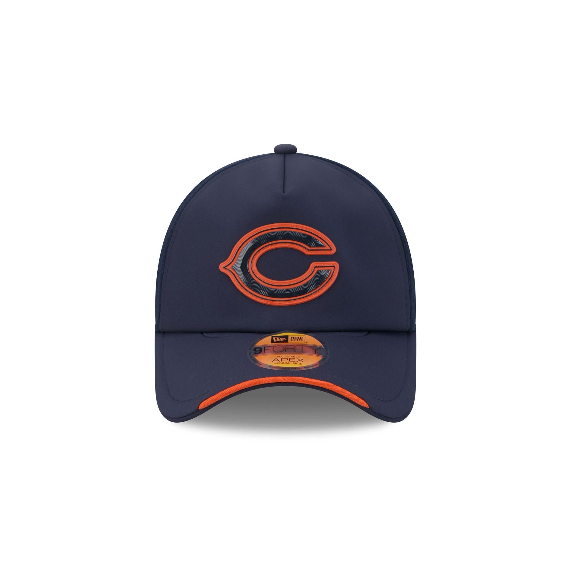 Chicago Bears 2026 Sideline 9FORTY APEX Trucker Hat