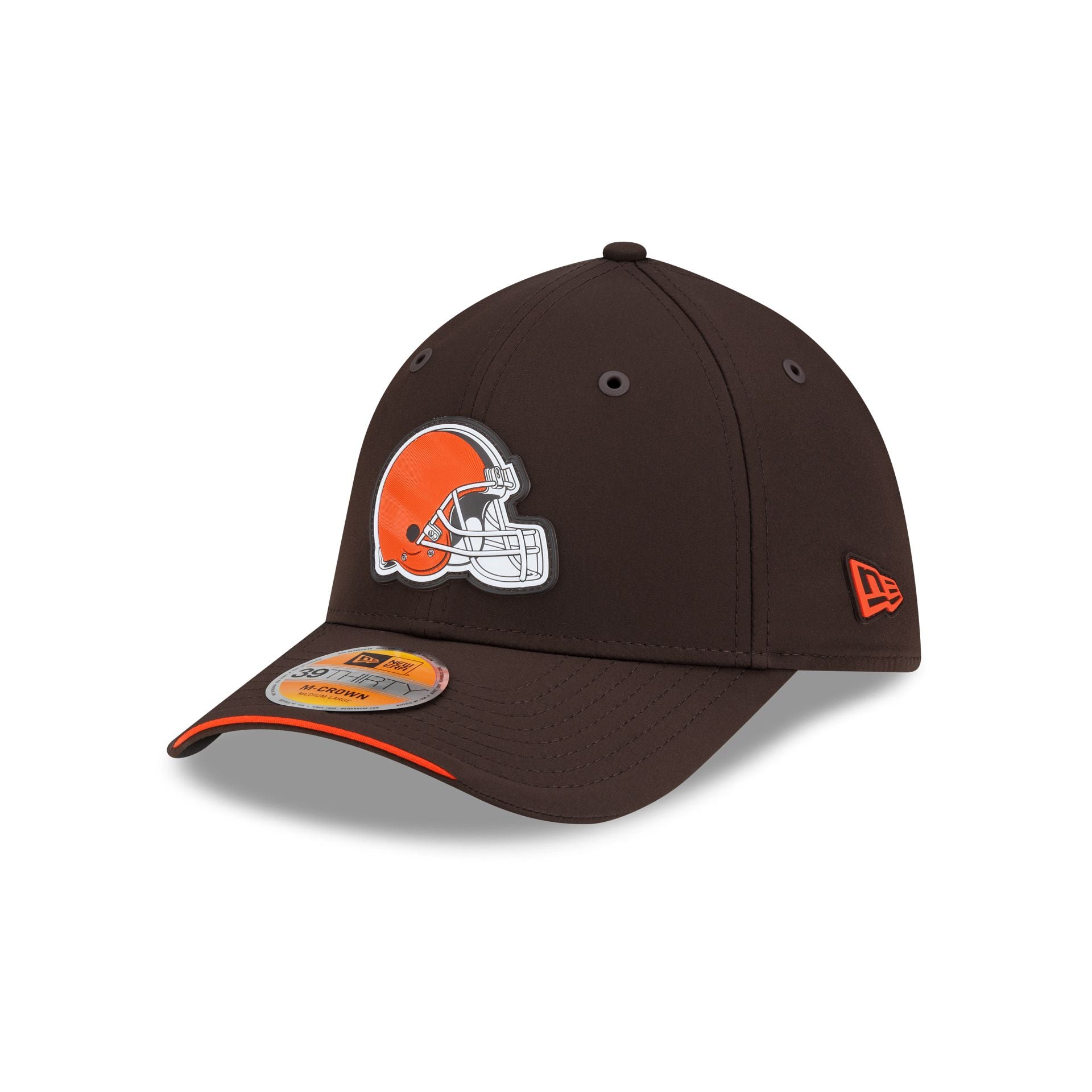 Cleveland Browns 2026 Sideline 39THIRTY M-Crown Stretch Fit Hat