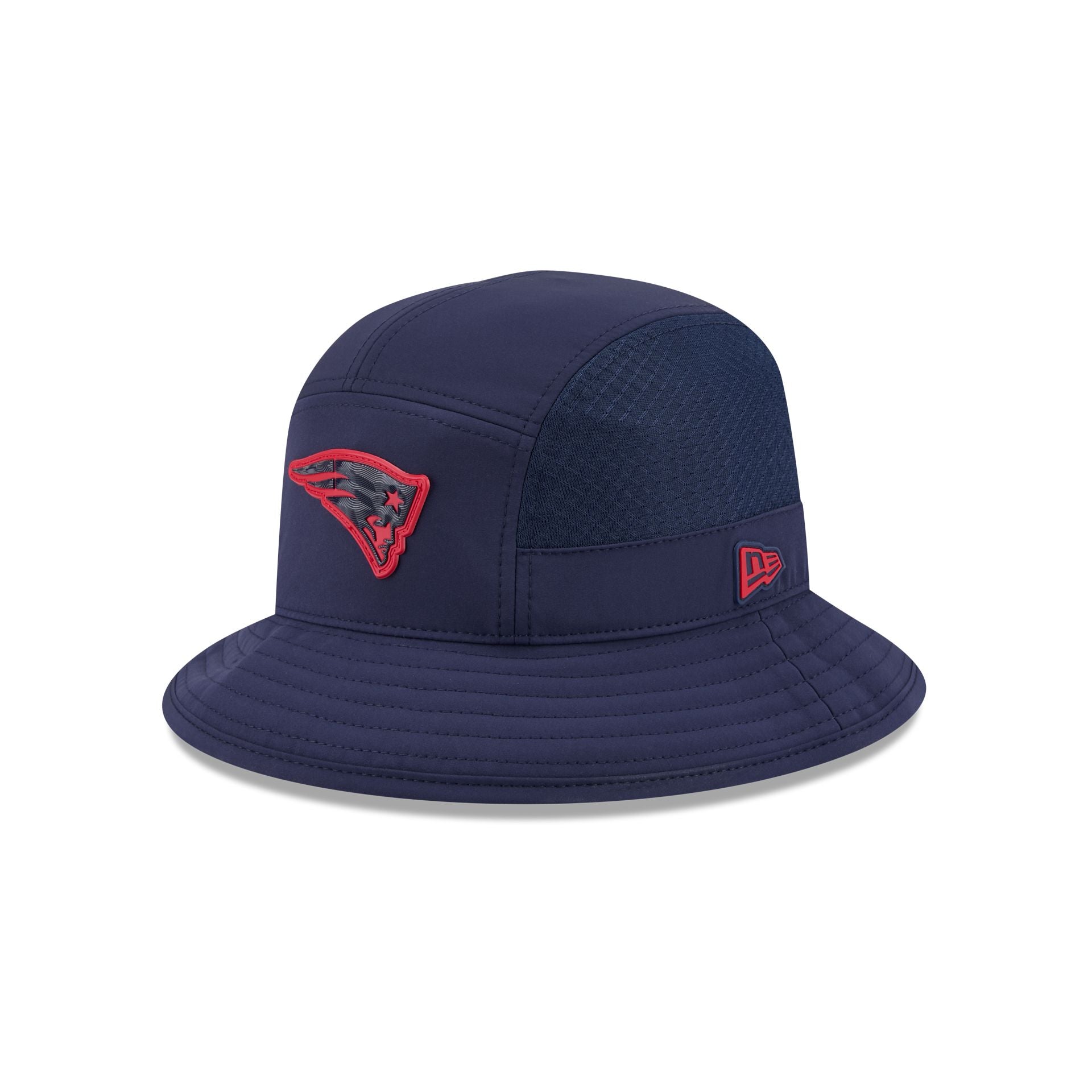 New England Patriots 2026 Sideline Stretch Bucket Hat
