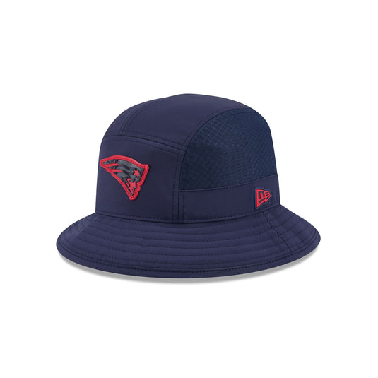 New England Patriots 2026 Sideline Stretch Bucket Hat - New Era Cap