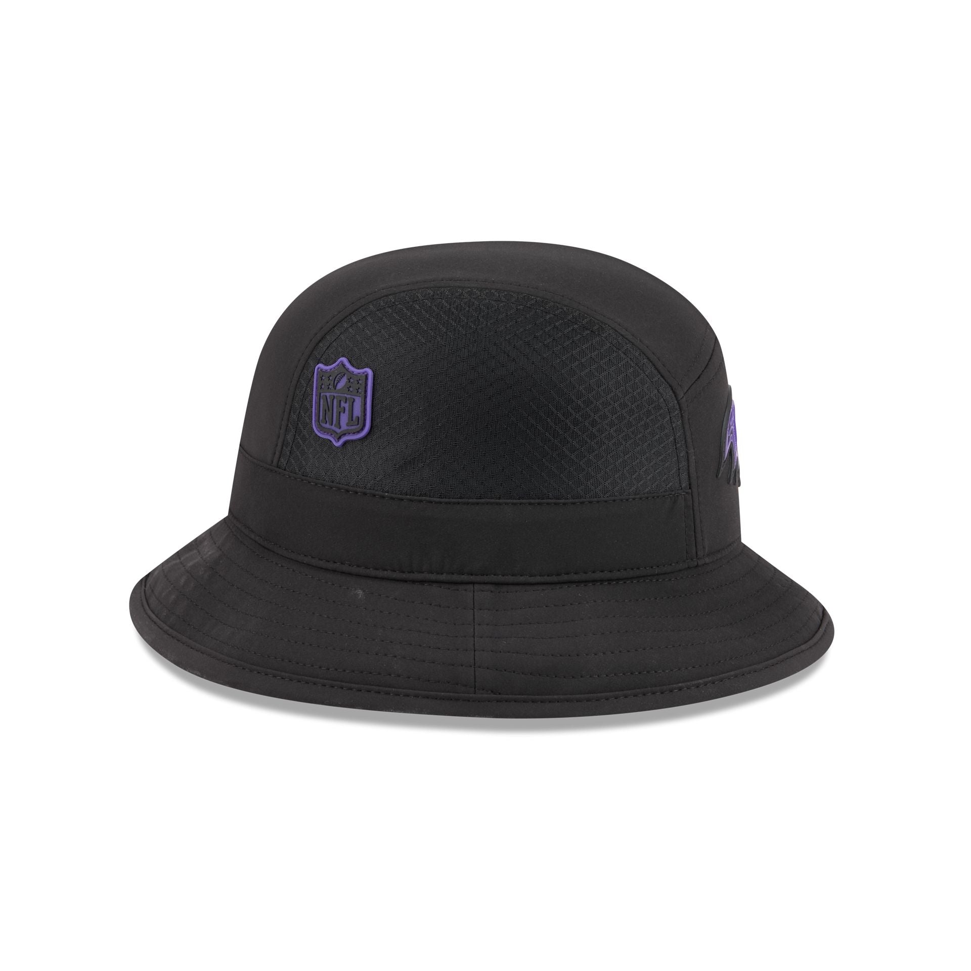 Baltimore Ravens 2026 Sideline Stretch Bucket Hat
