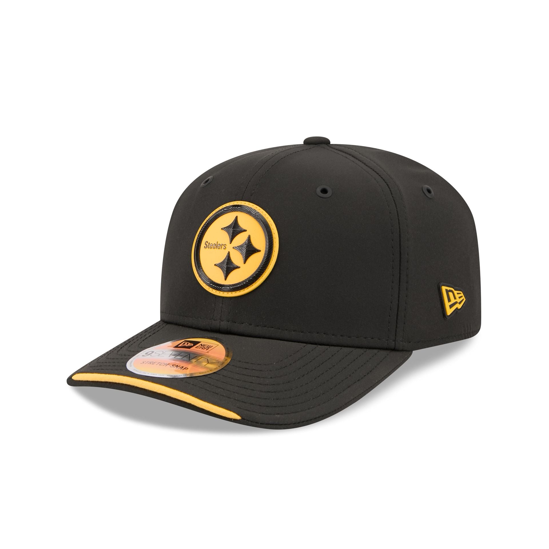 Pittsburgh Steelers 2026 Sideline 9SEVENTY Stretch-Snap Hat