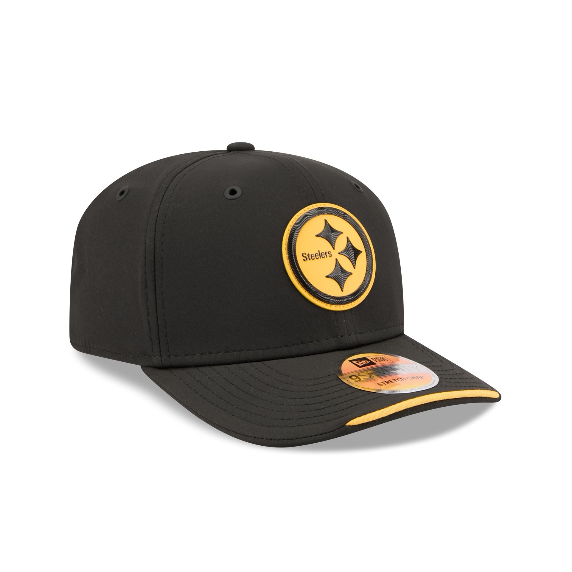 Pittsburgh Steelers 2026 Sideline 9SEVENTY Stretch-Snap Hat