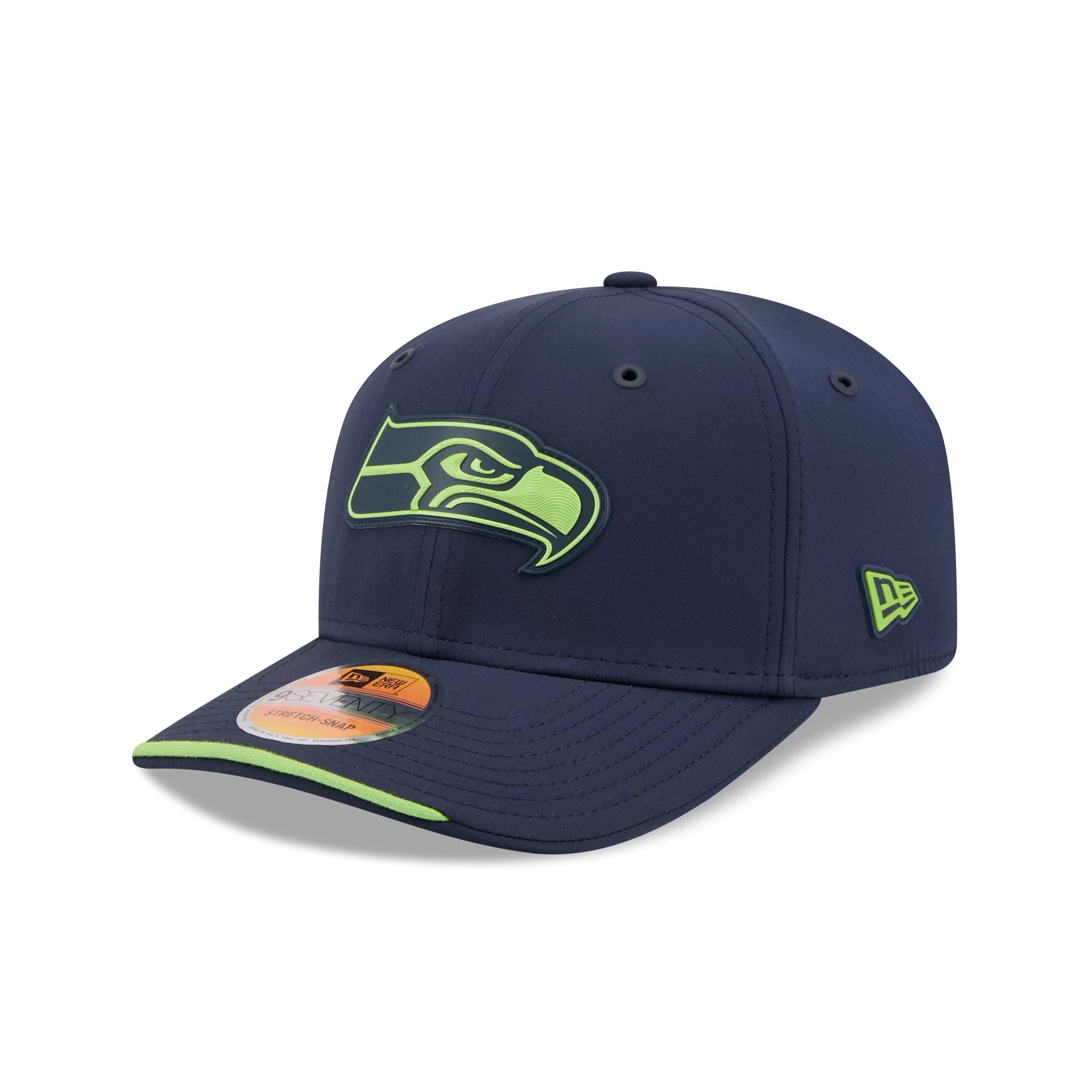 Seattle Seahawks 2026 Sideline 9SEVENTY Stretch-Snap Hat
