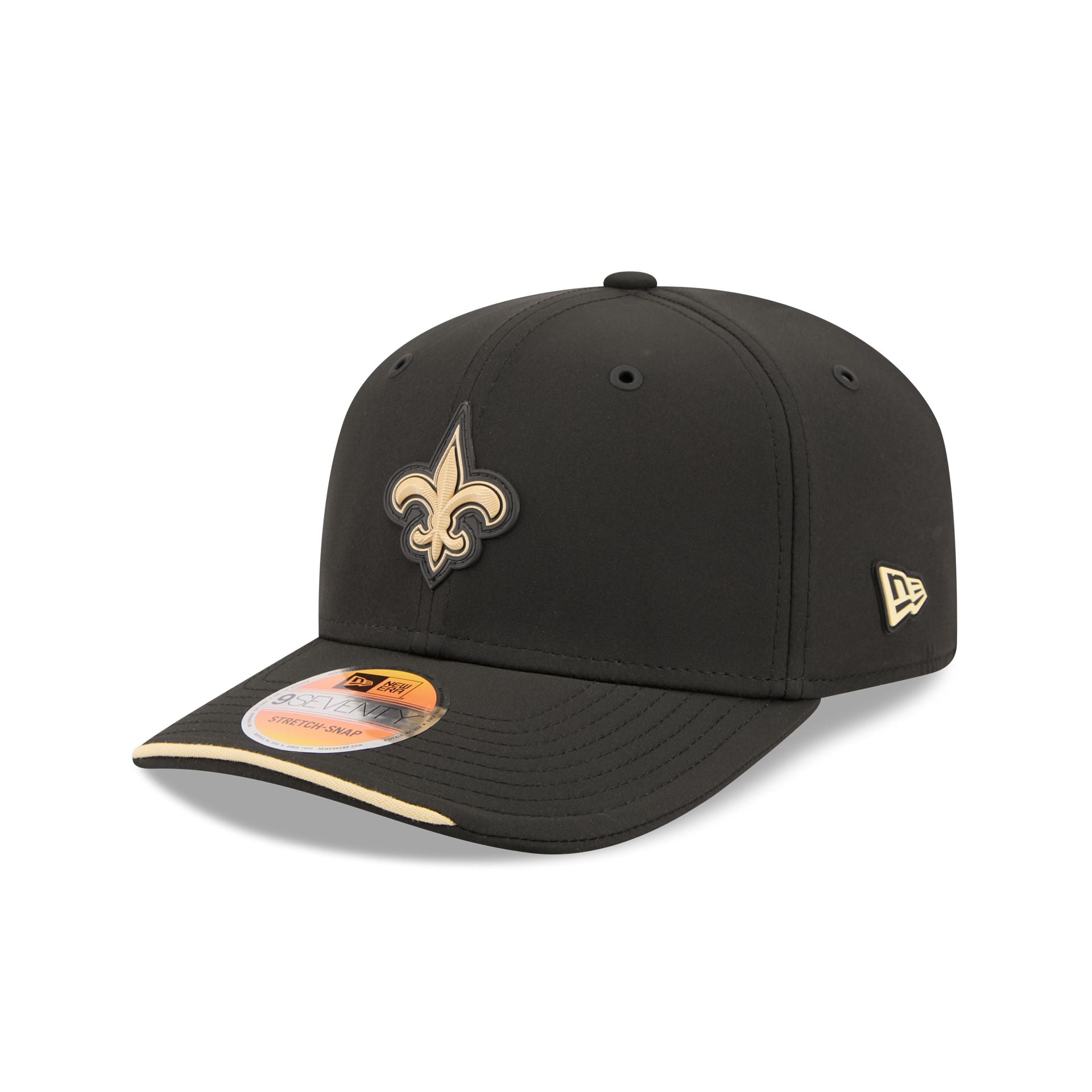 New Orleans Saints 2026 Sideline 9SEVENTY Stretch-Snap Hat