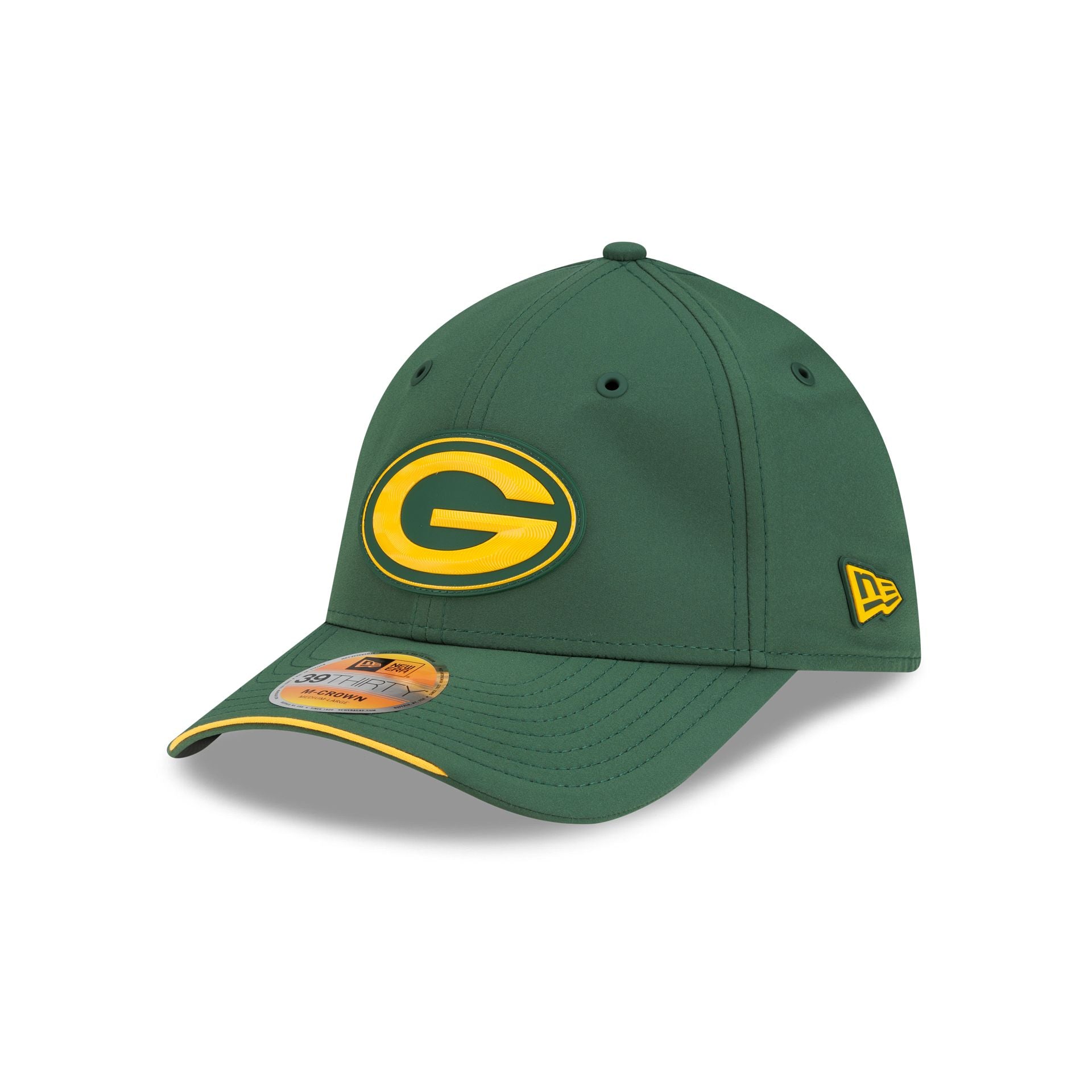 Green Bay Packers 2026 Sideline 39THIRTY M-Crown Stretch Fit Hat