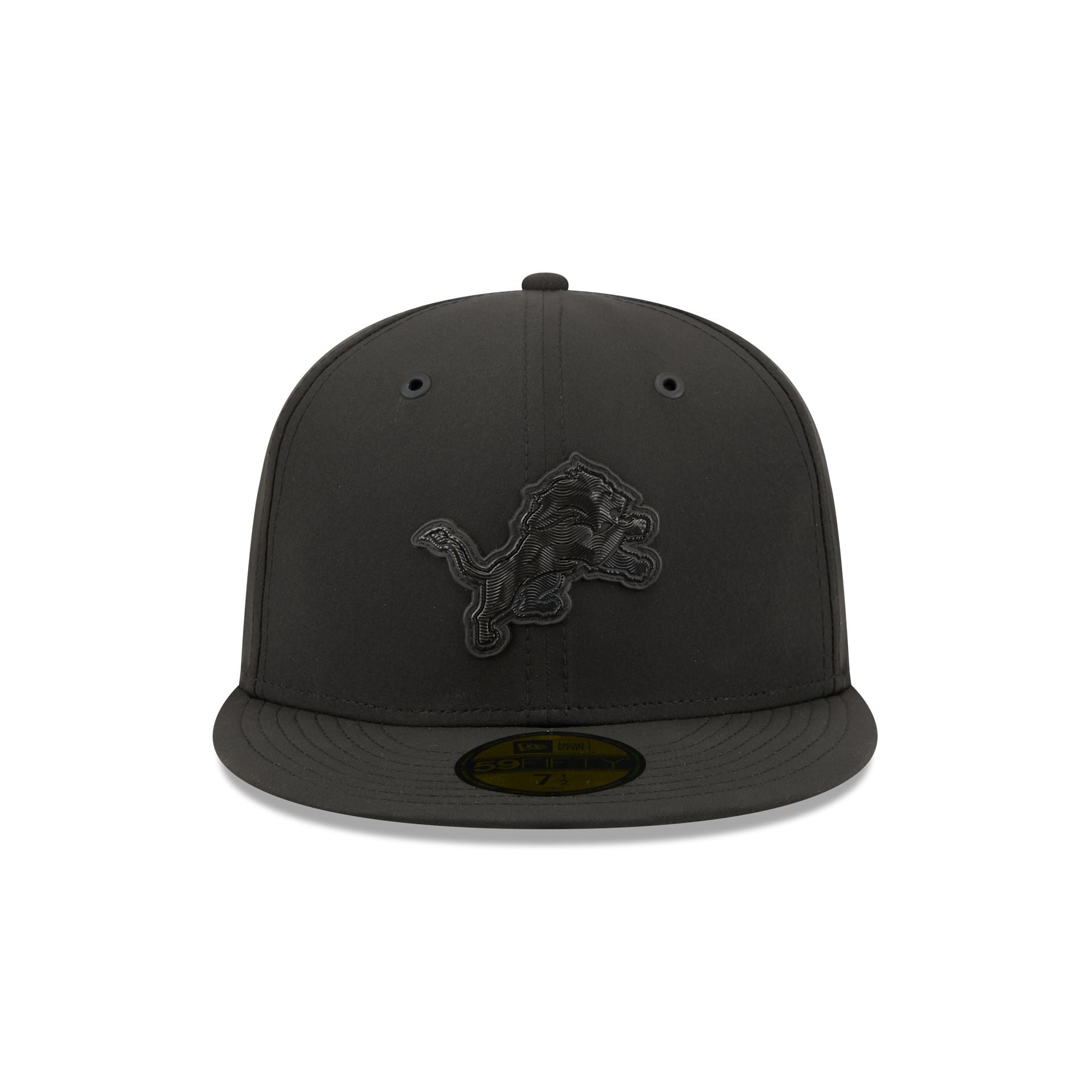 Detroit Lions 2026 Sideline Black 59FIFTY Fitted Hat