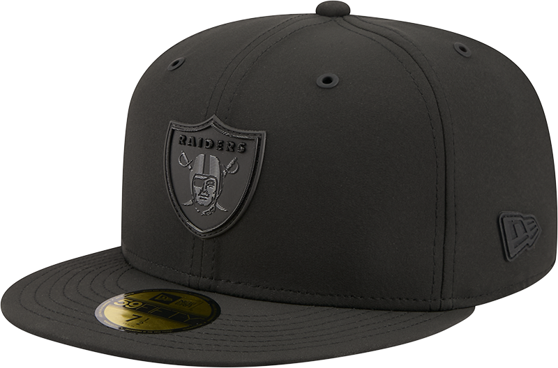 Las Vegas Raiders 2026 Sideline Black 59FIFTY Fitted Hat
