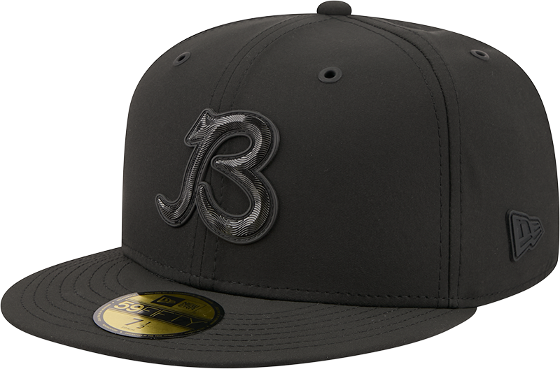 Chicago Bears 2026 Sideline Black 59FIFTY Fitted Hat