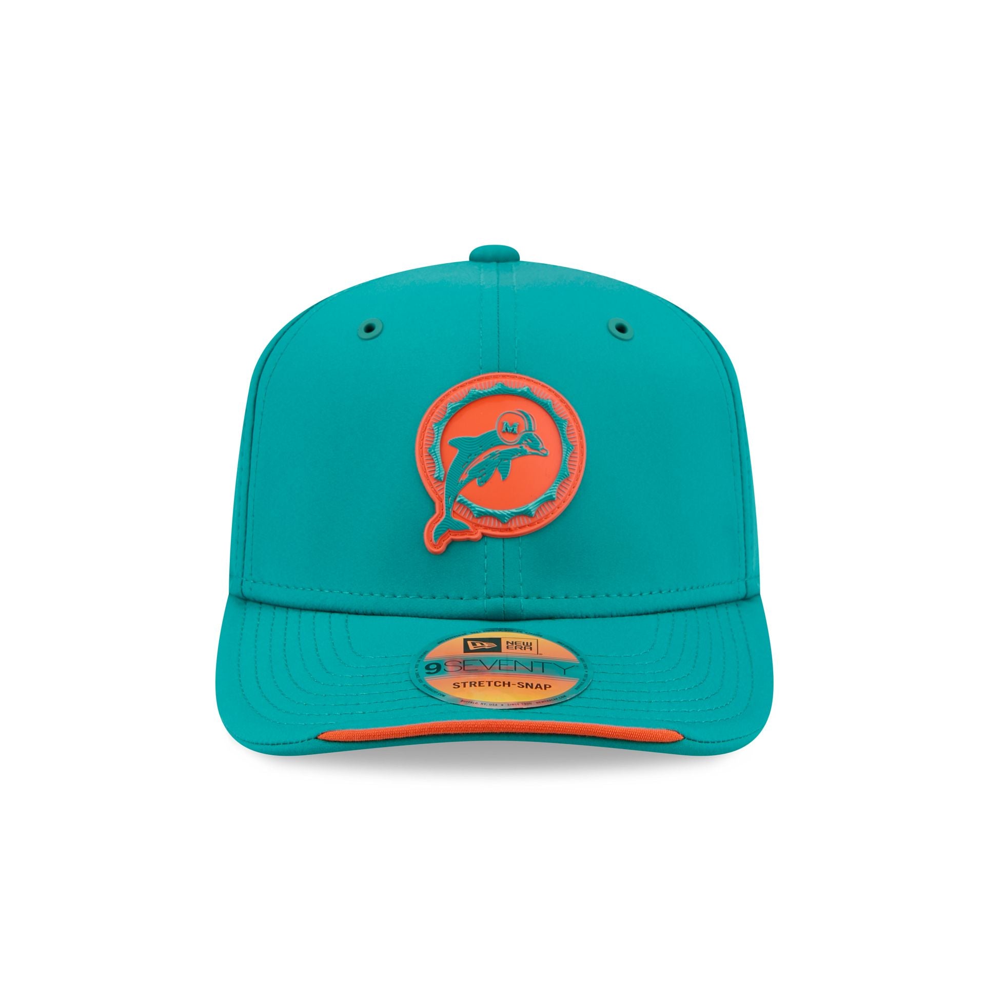 Miami Dolphins 2026 Sideline Historic 9SEVENTY Stretch-Snap Hat