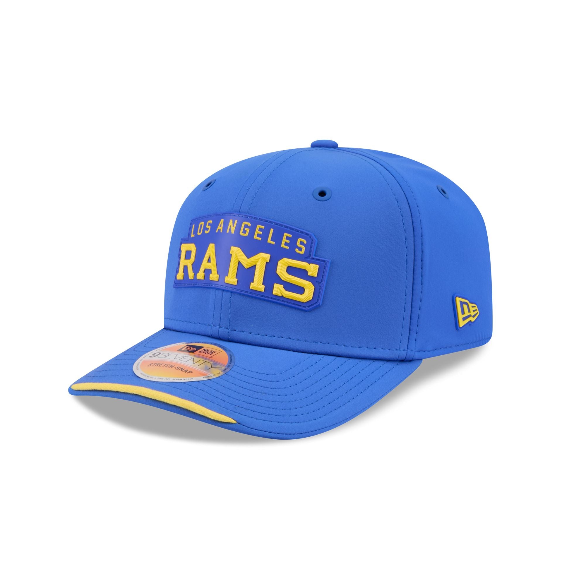 Los Angeles Rams 2026 Sideline Historic 9SEVENTY Stretch-Snap Hat