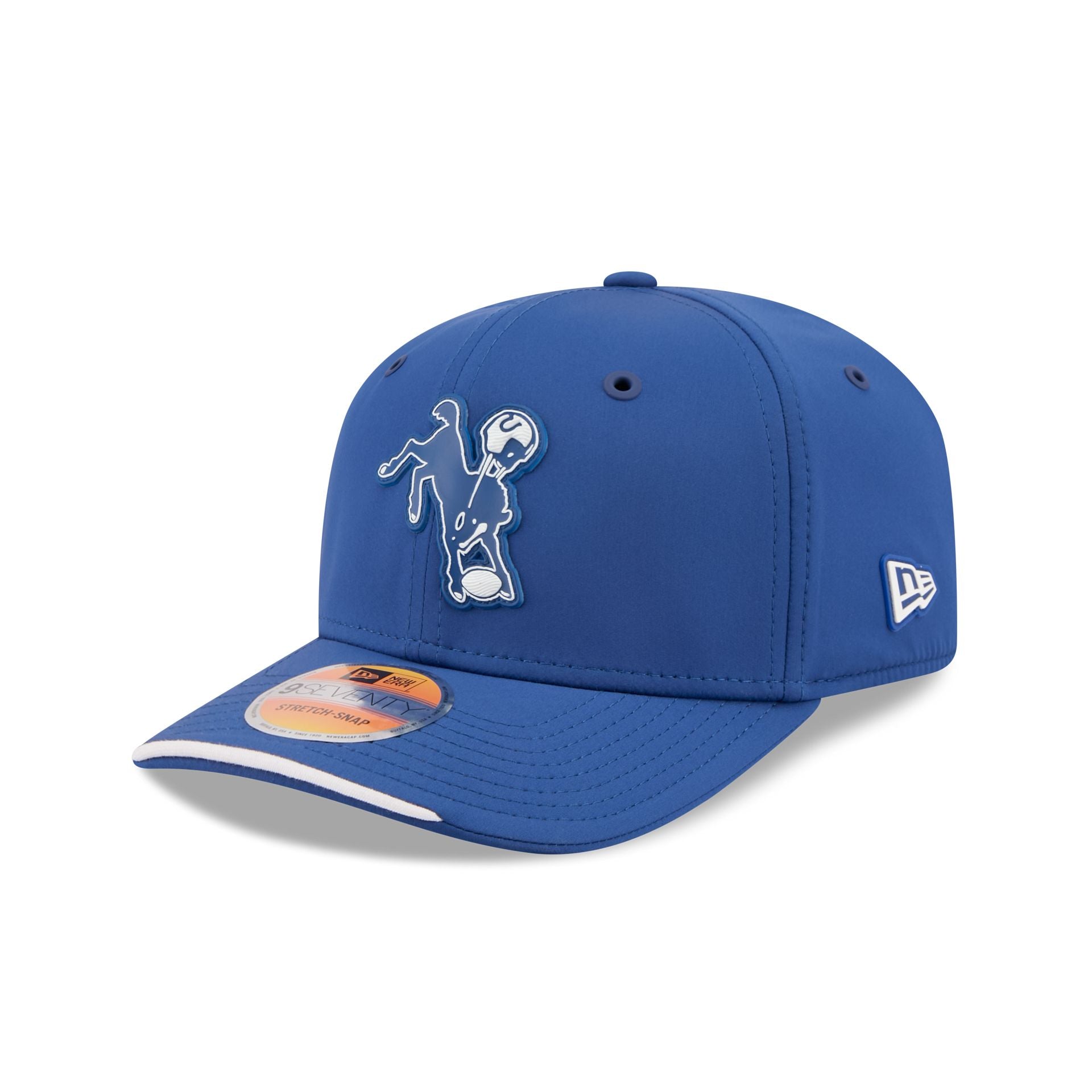 Indianapolis Colts 2026 Sideline Historic 9SEVENTY Stretch-Snap Hat