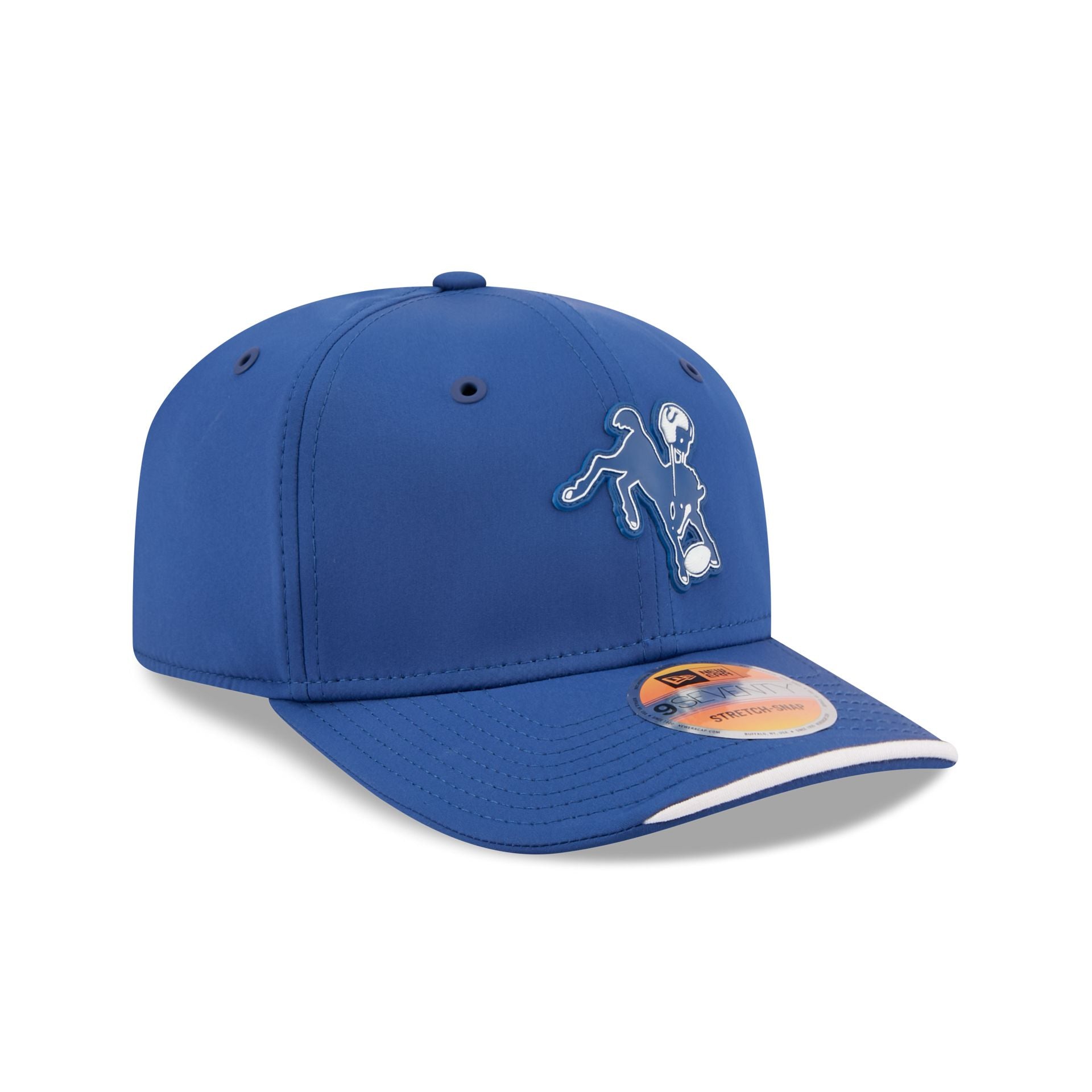 Indianapolis Colts 2026 Sideline Historic 9SEVENTY Stretch-Snap Hat